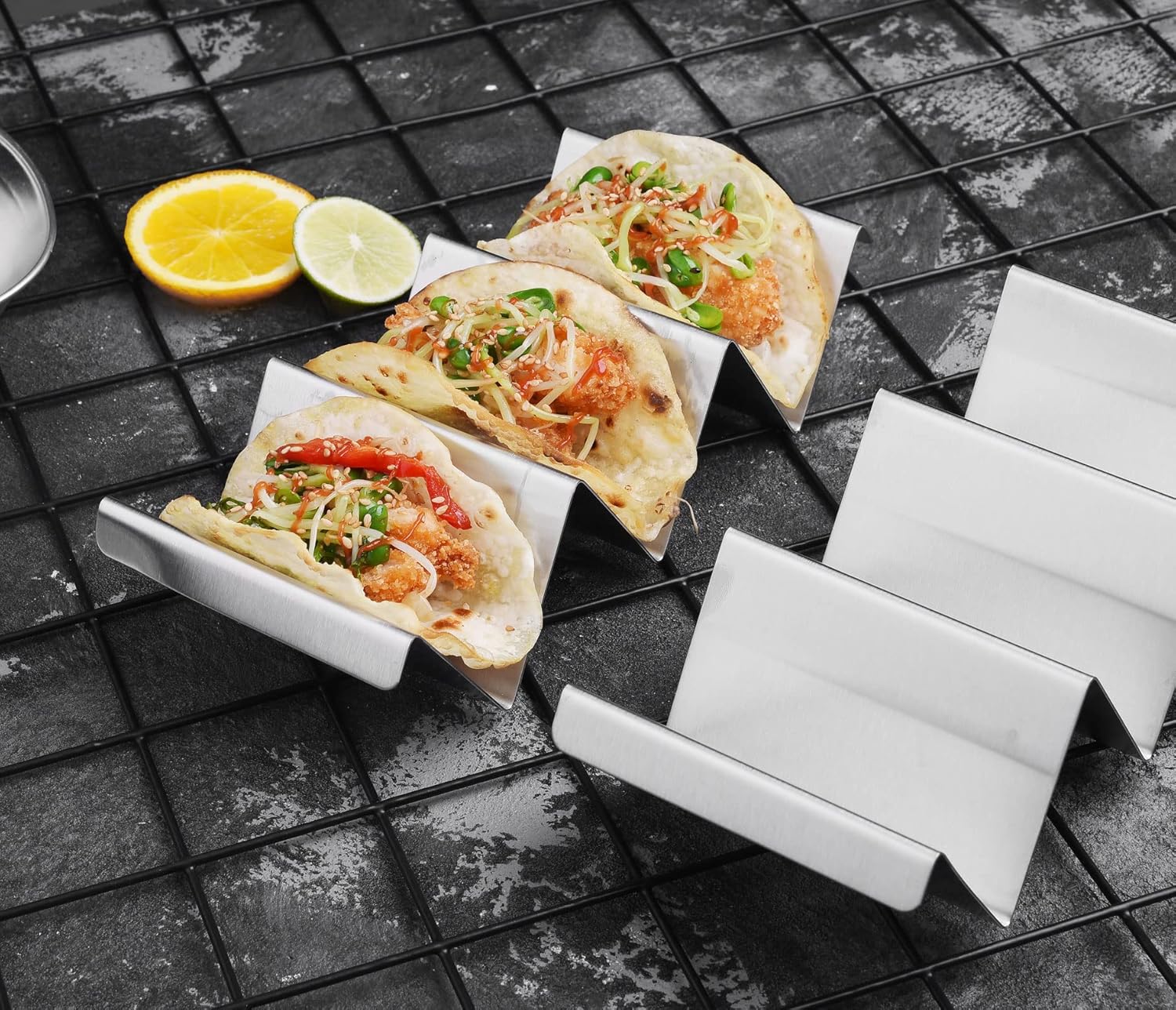 Taco Holders Stainless Steel Taco Stand Rack