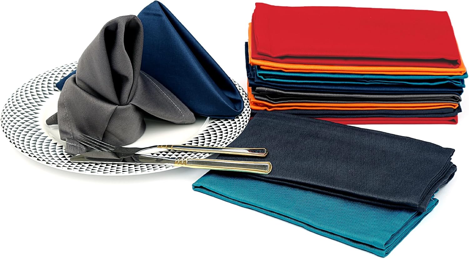 Ruvanti Cloth Napkins Set of Napkins Cloth Washable