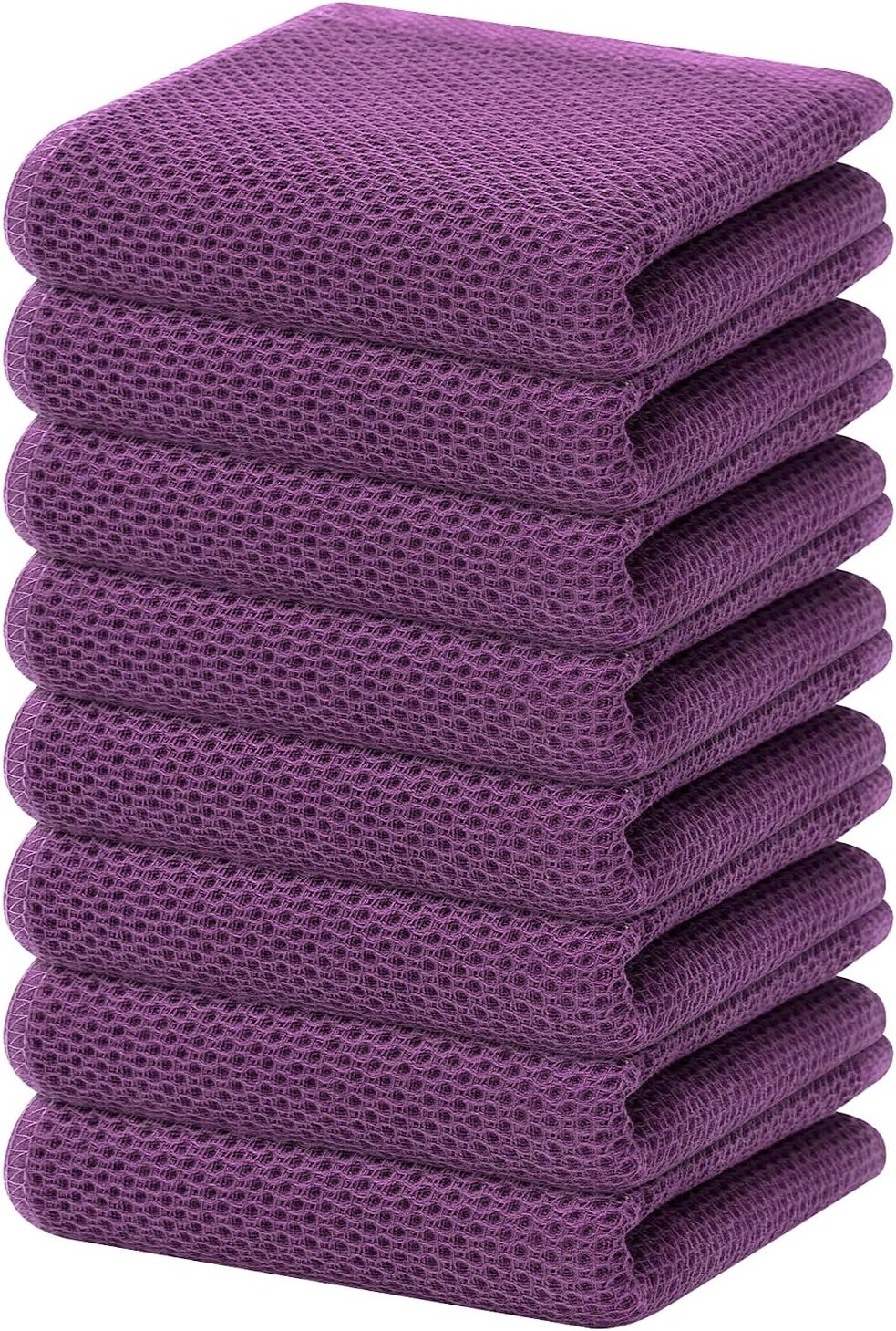 Homaxy 100% Cotton Waffle Dish Cloths