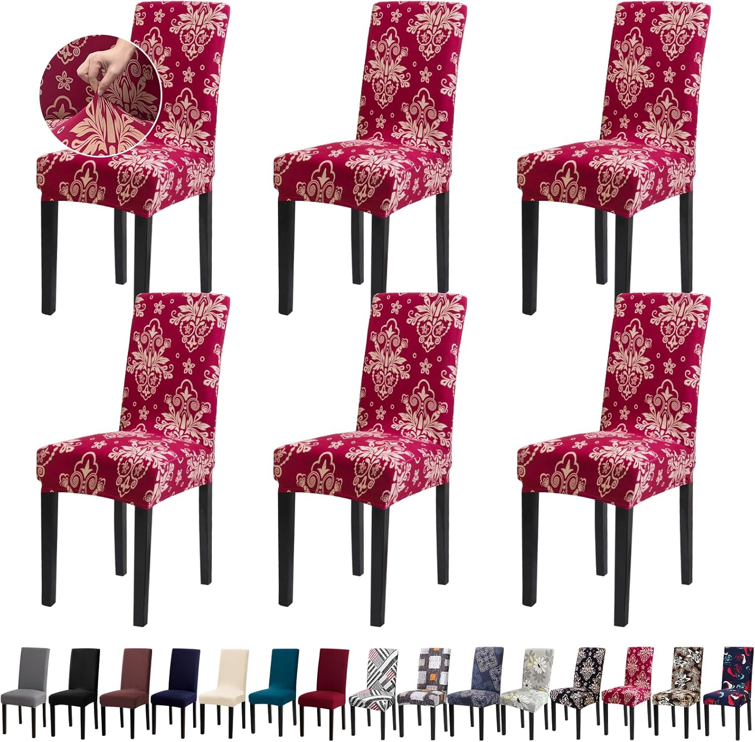 Chair Covers Stretch Kitchen Dining Room