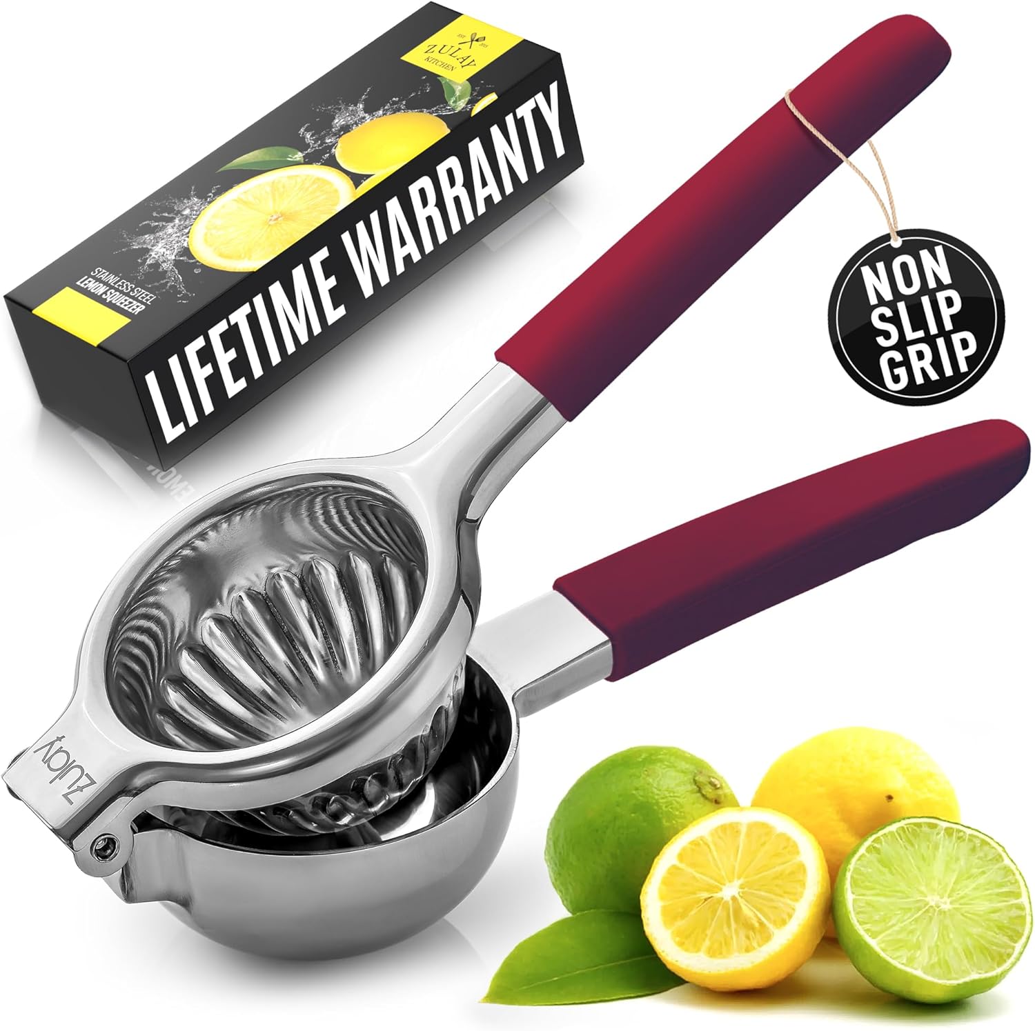 Zulay Kitchen Extra Large Lemon Squeezer