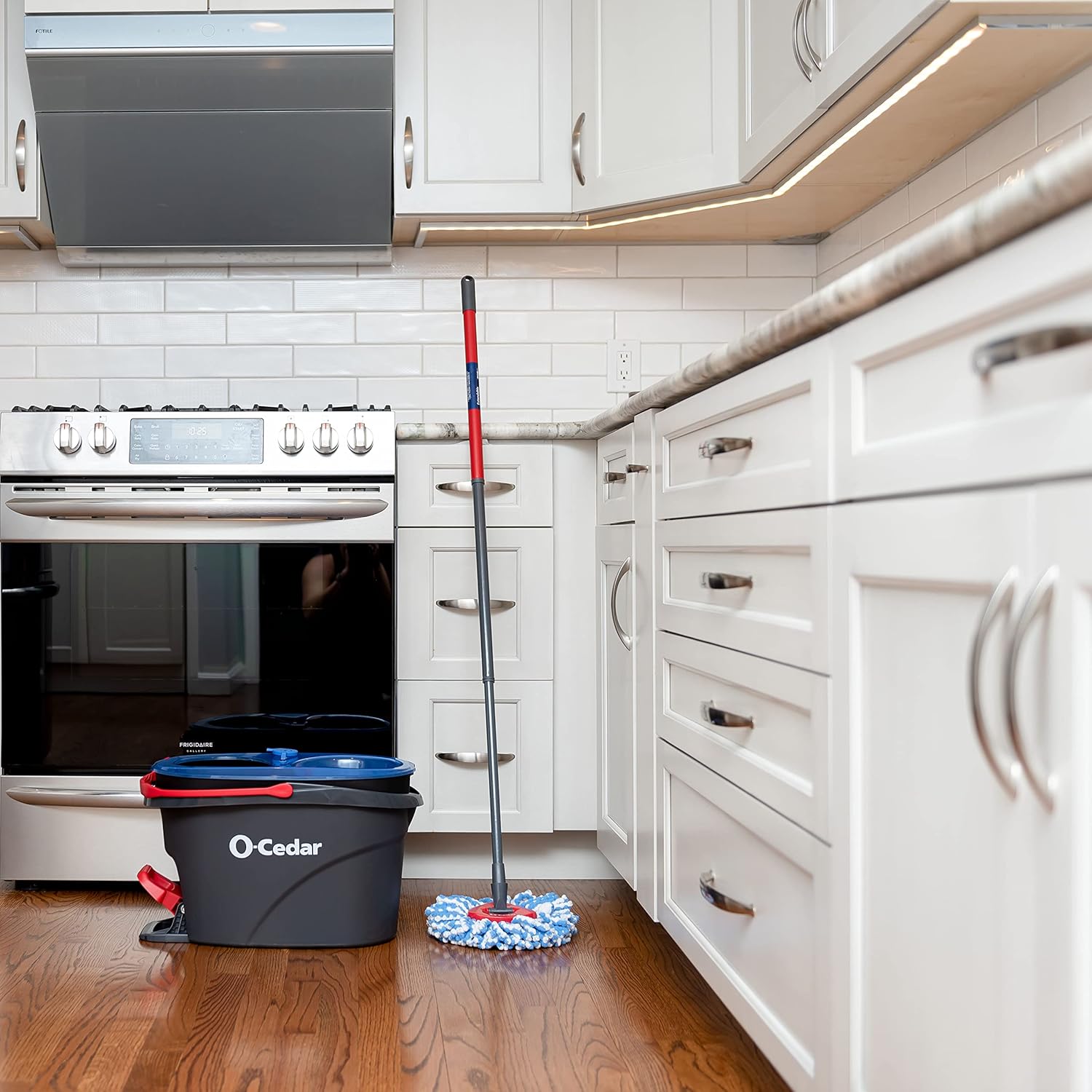 O-Cedar RinseClean Spin Mop & Bucket