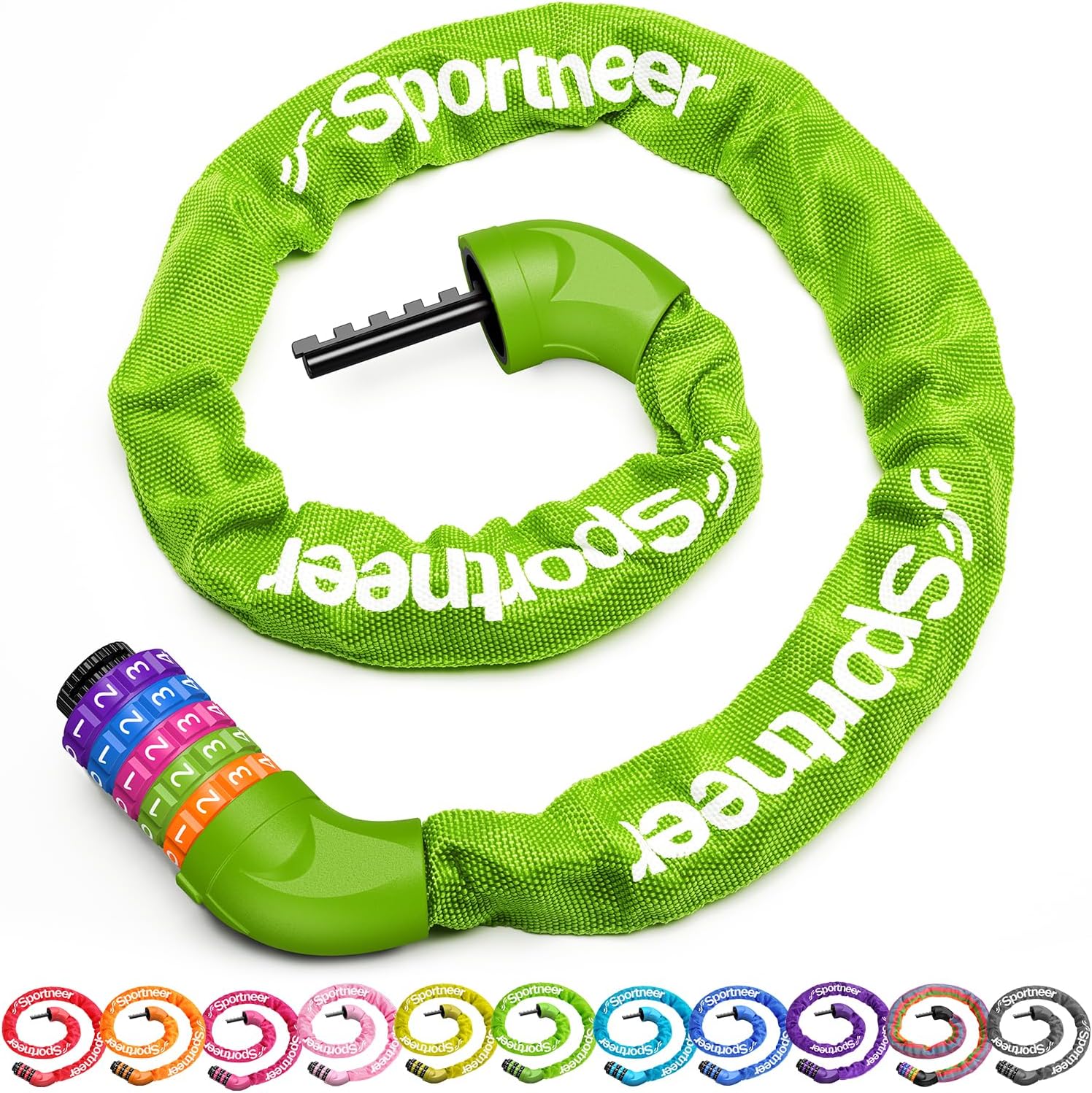 Sportneer Bike Lock 5-Digit Combination