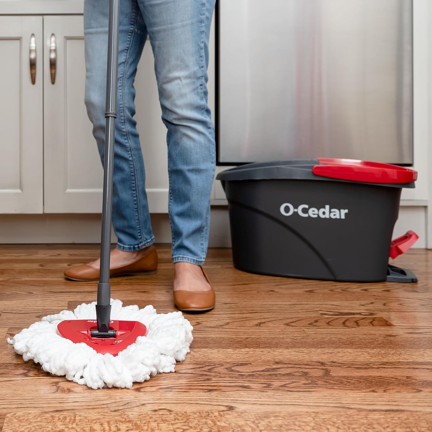 O-Cedar Spin Mop, Bucket Floor Cleaning