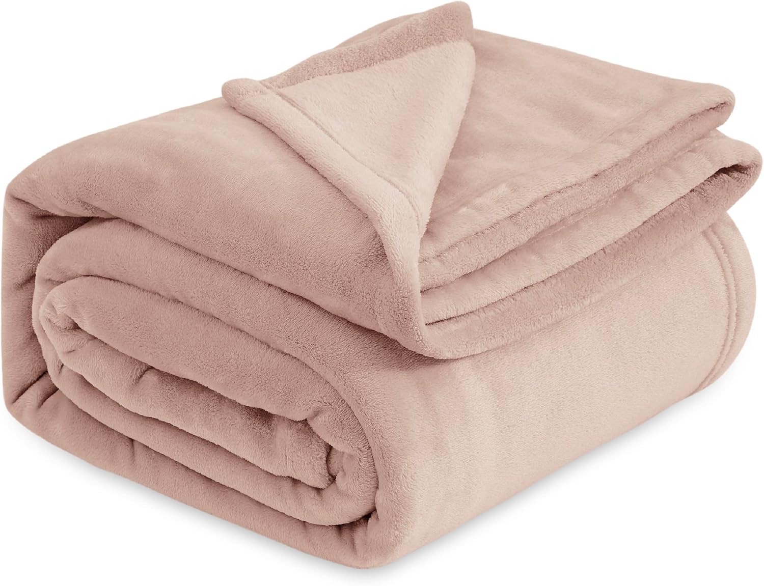 Bedsure GentleSoft Fleece Bed Blankets Queen Size