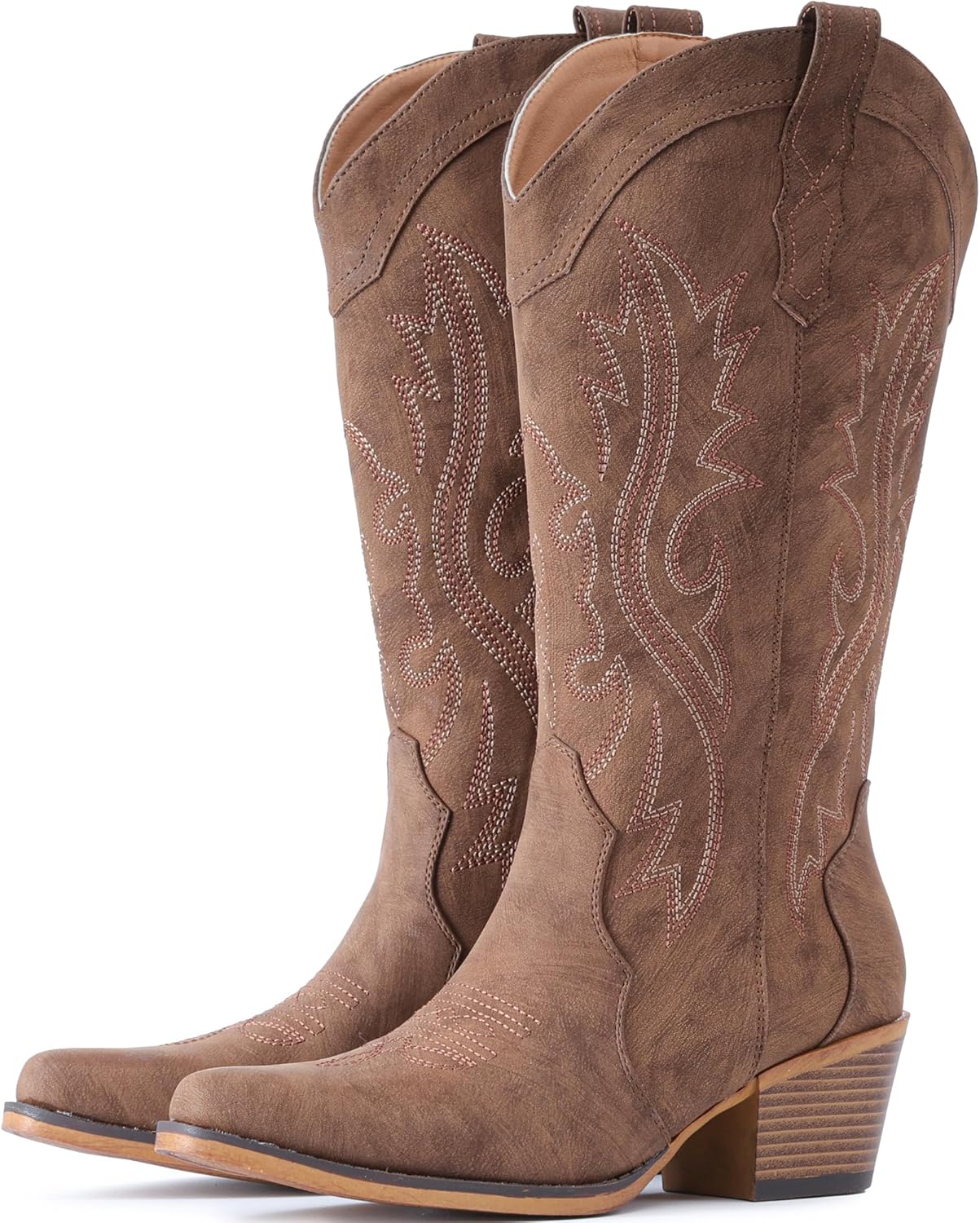 IUV Cowboy Boots For Women Western Cowgirl Boots