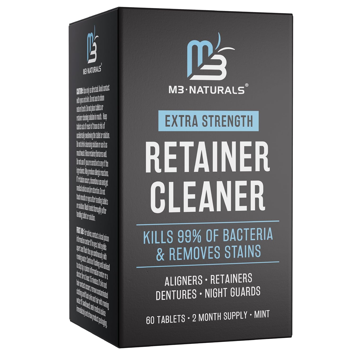 M3 Naturals Retainer Cleaner Tablets