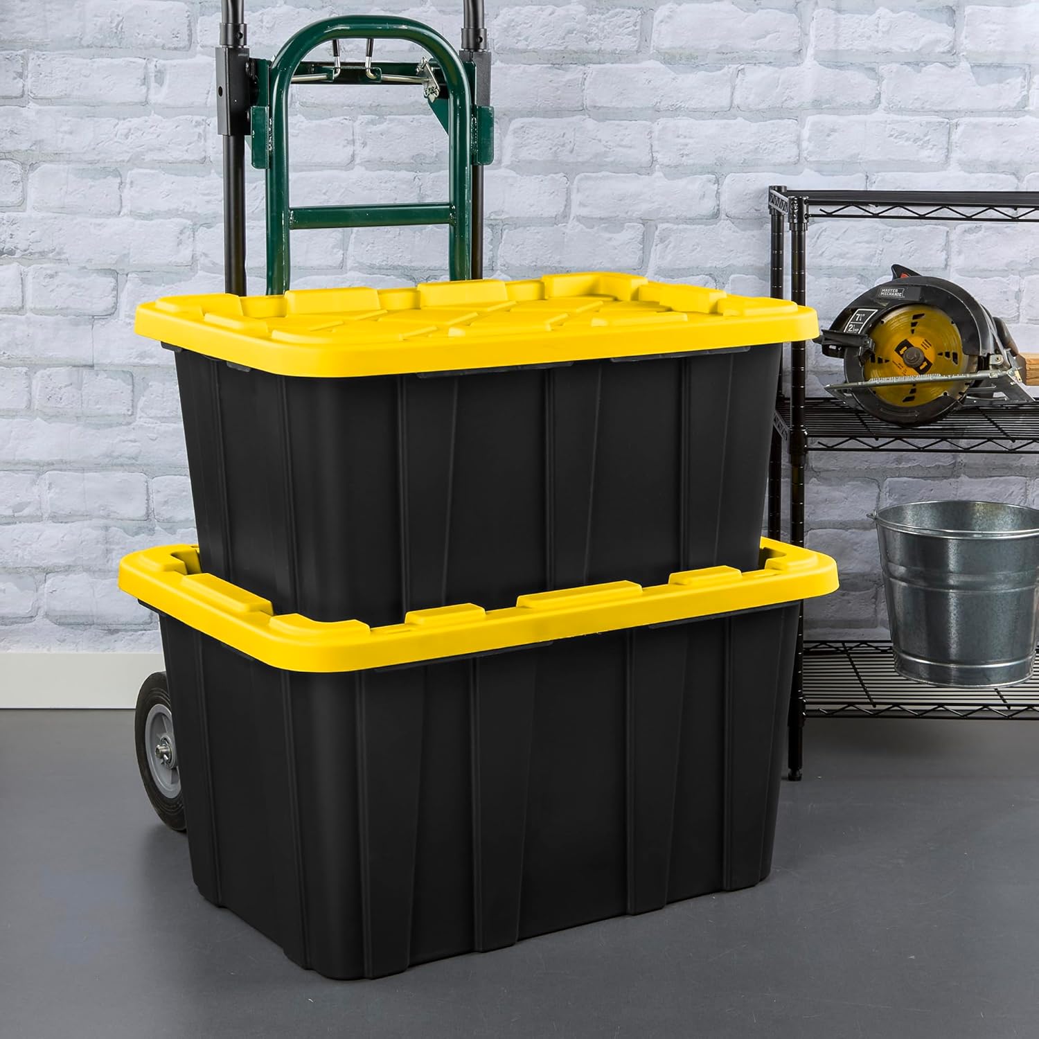 Sterilite Heavy-Duty Plastic Storage Bins