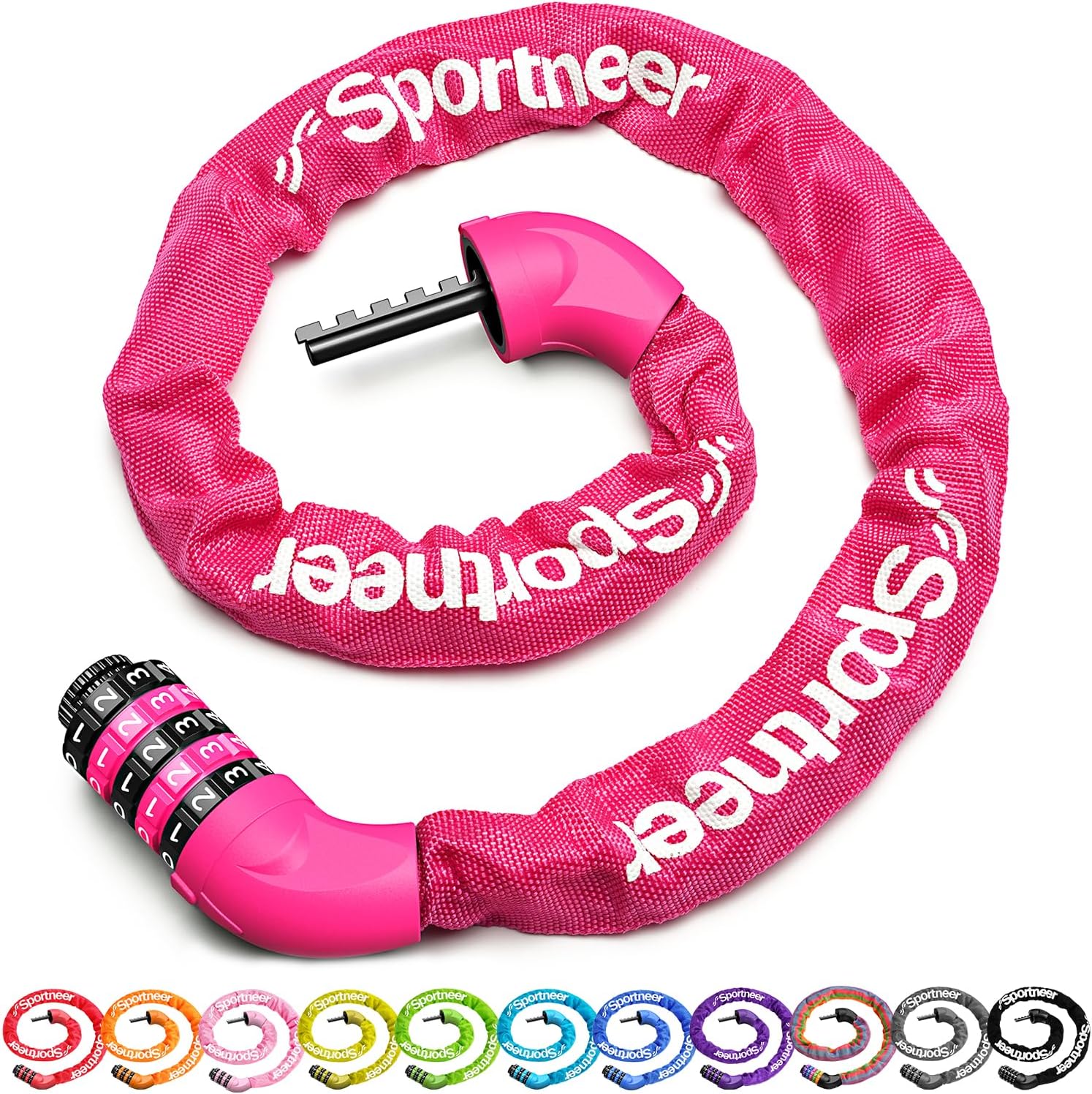 Sportneer Bike Lock 5-Digit Combination