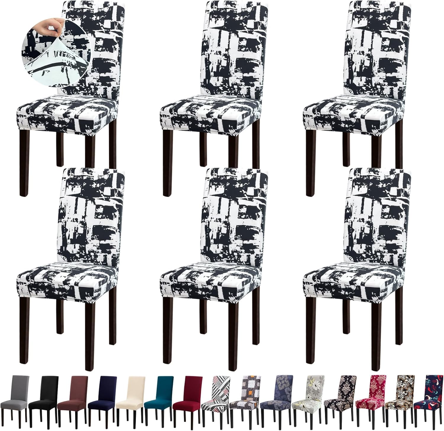 Chair Covers Stretch Kitchen Dining Room