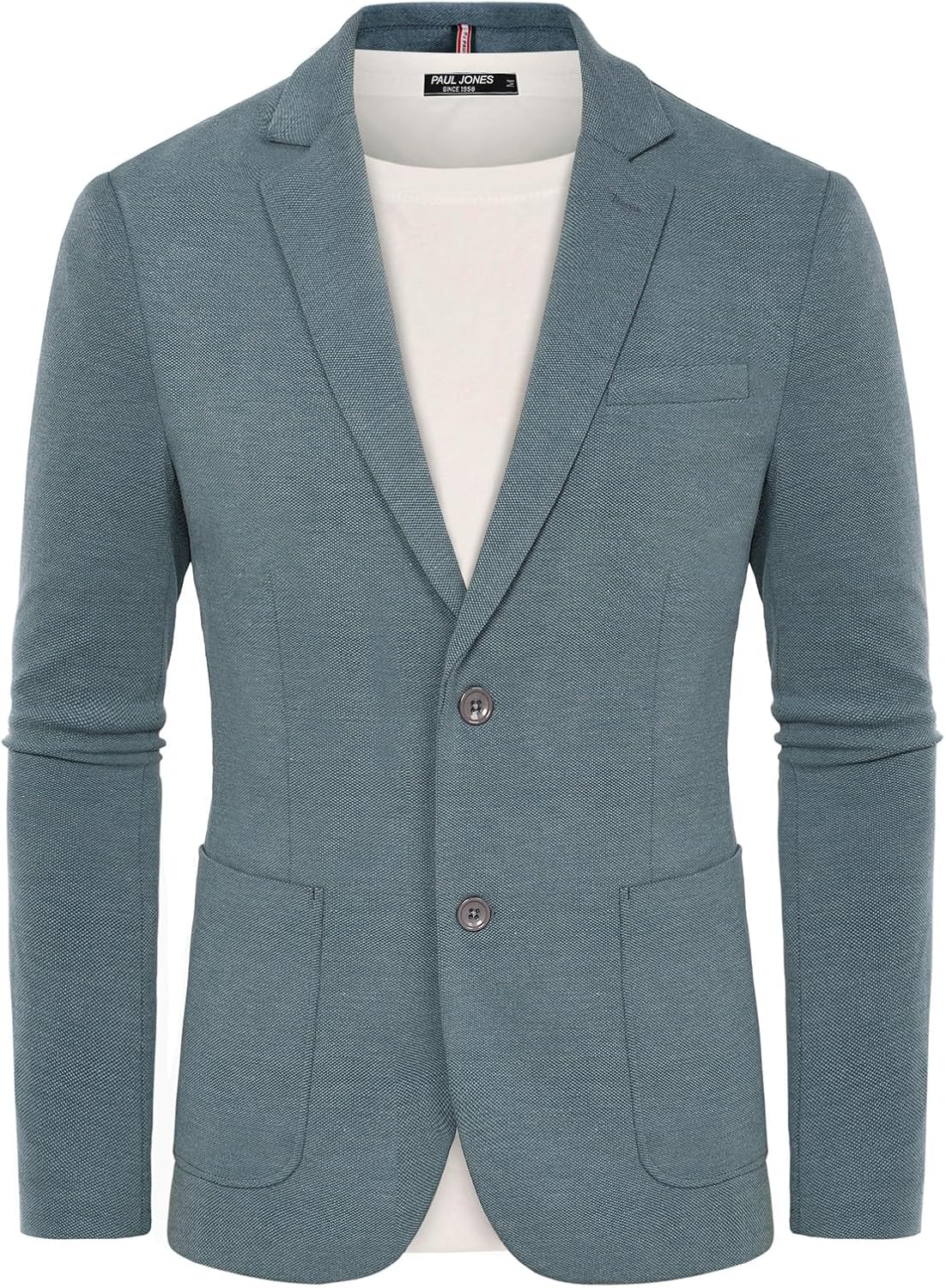 JONES Men's Casual Knit Blazer Suit Jackets