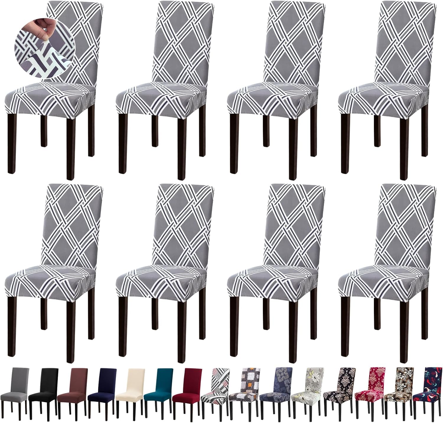 Chair Covers Stretch Kitchen Dining Room