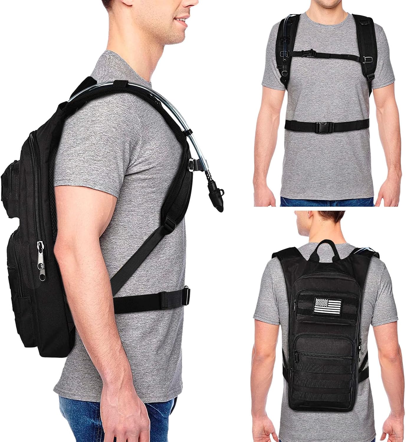 NOOLA Hydration Backpack with 3L Water Bladder