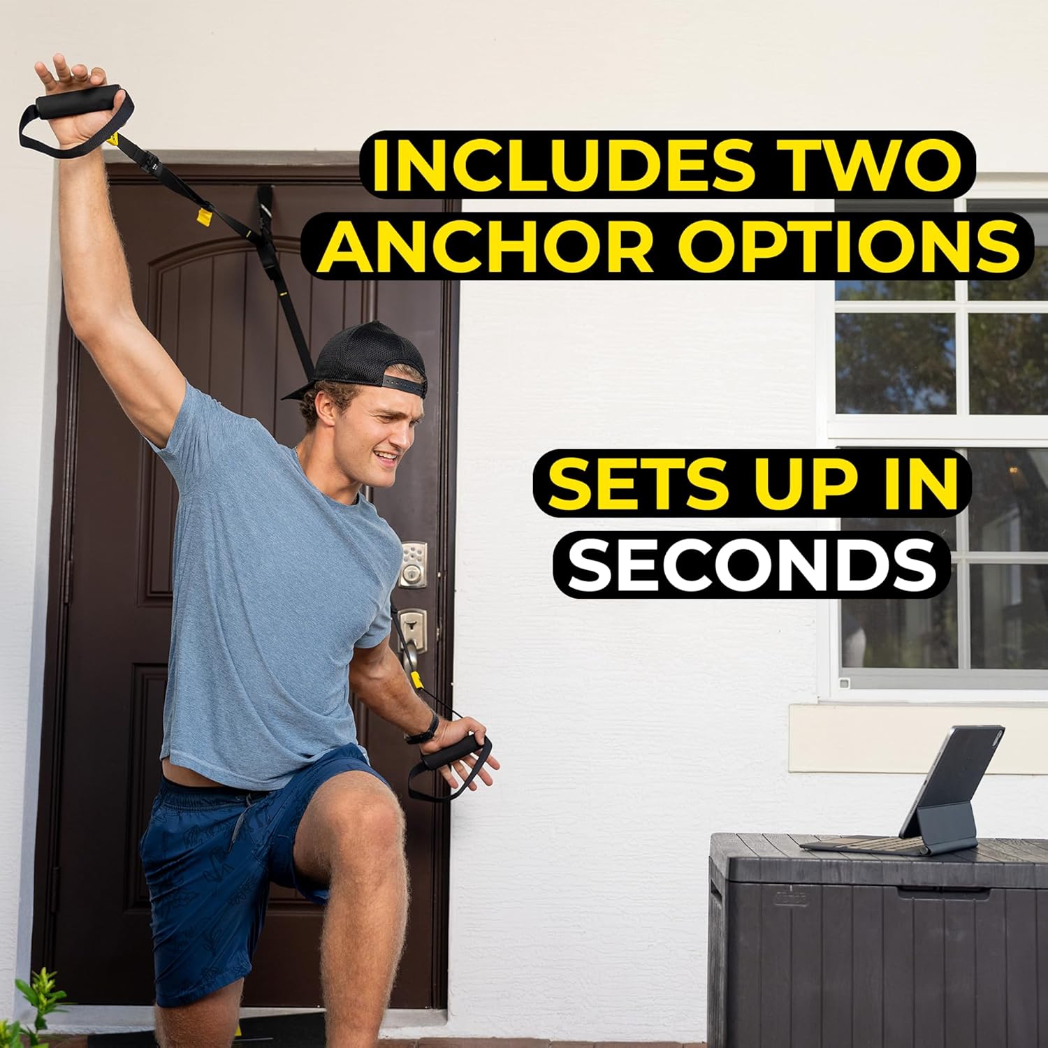 TRX GO Suspension Trainer At Home