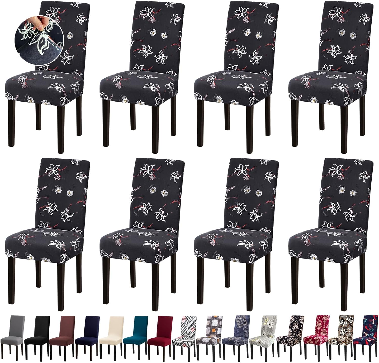 Chair Covers Stretch Kitchen Dining Room