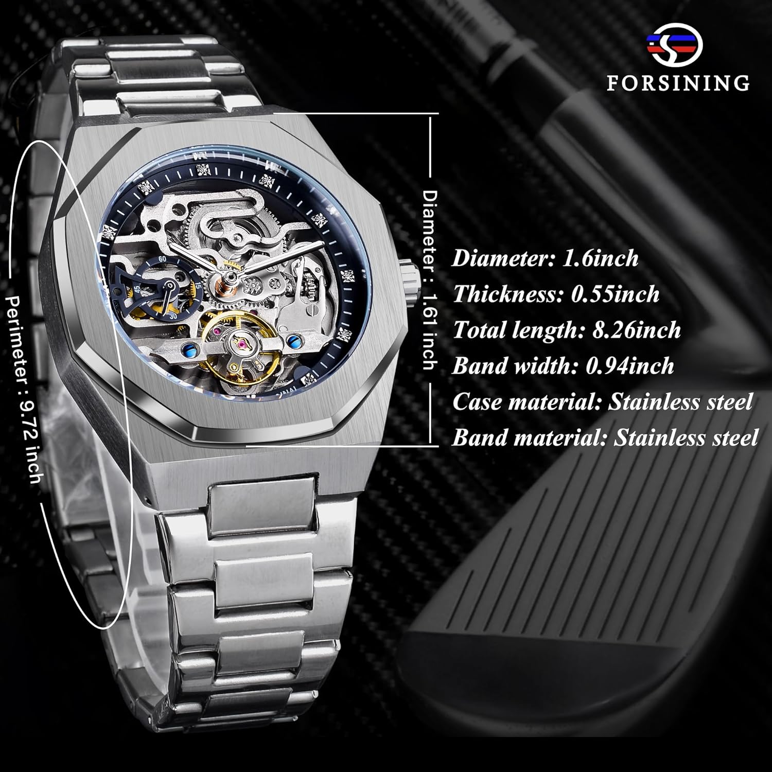 FORSINING Vintage Automatic Mechanical Watch