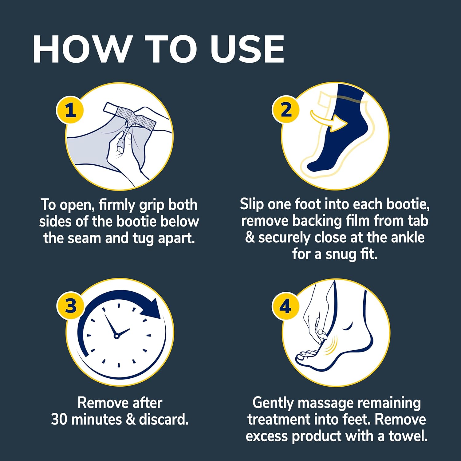 Dr. Scholl's® Tired, Achy Feet Soothing & Reviving Foot Mask