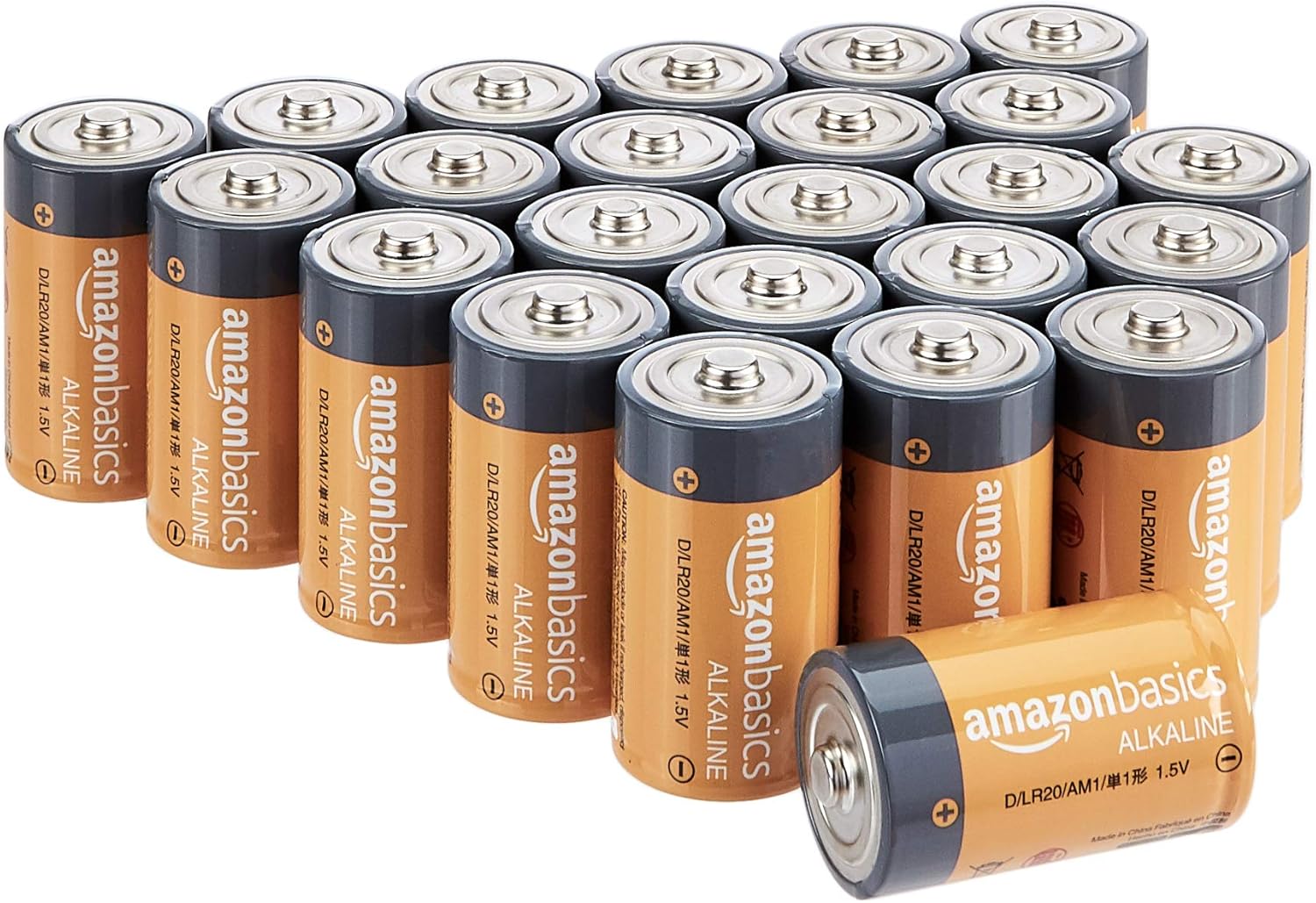 12 Pack D Cell All-Purpose Alkaline Batteries