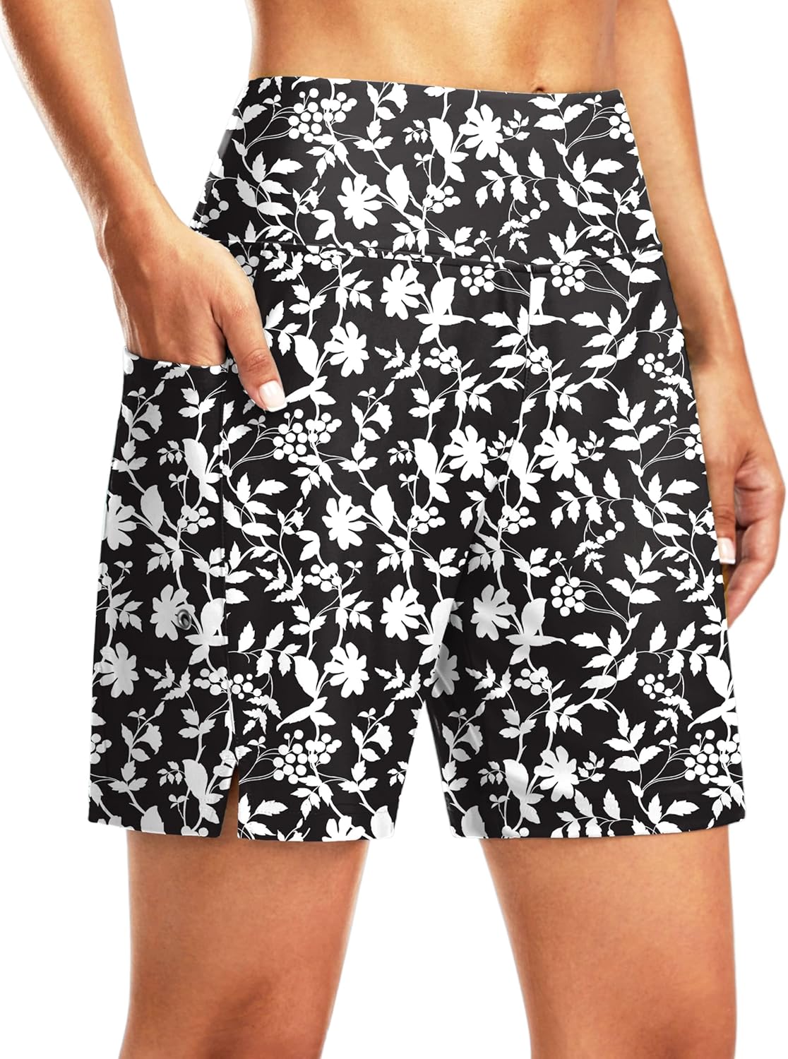 Women’s Swim Board Shorts with Liner Pockets