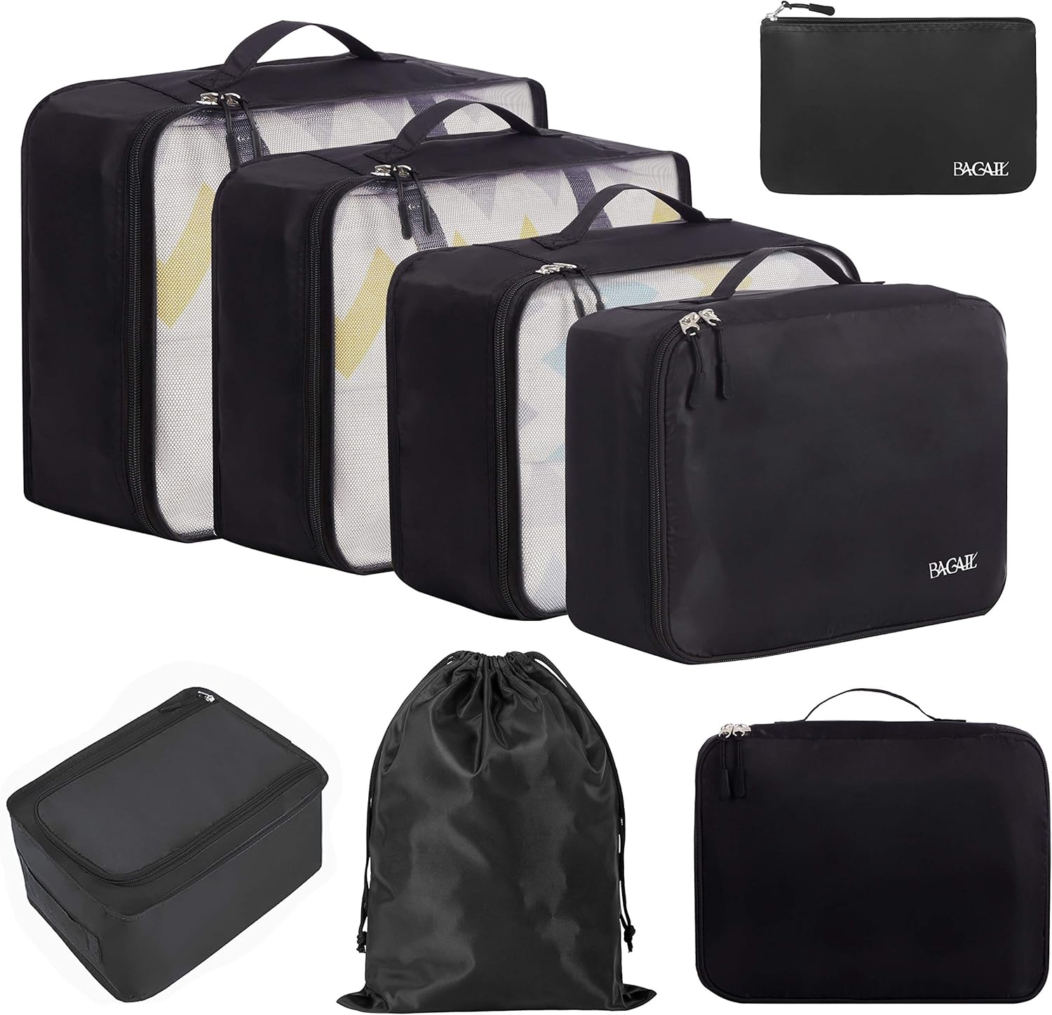 BAGAIL 8-Set Packing Cubes