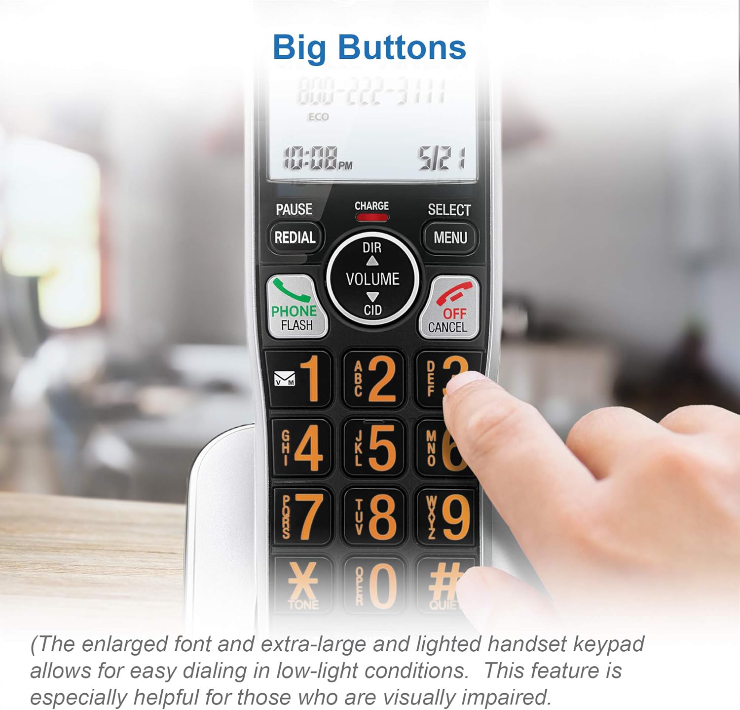 AT&T BL102-2 DECT Handset Cordless Phone for Home
