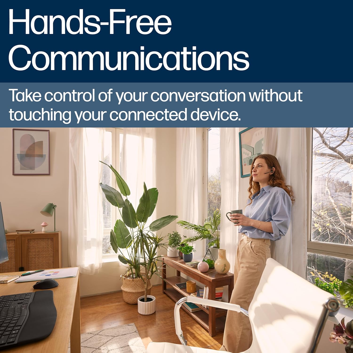 POLY Voyager Legend 50  Bluetooth Wireless Headset with Mic