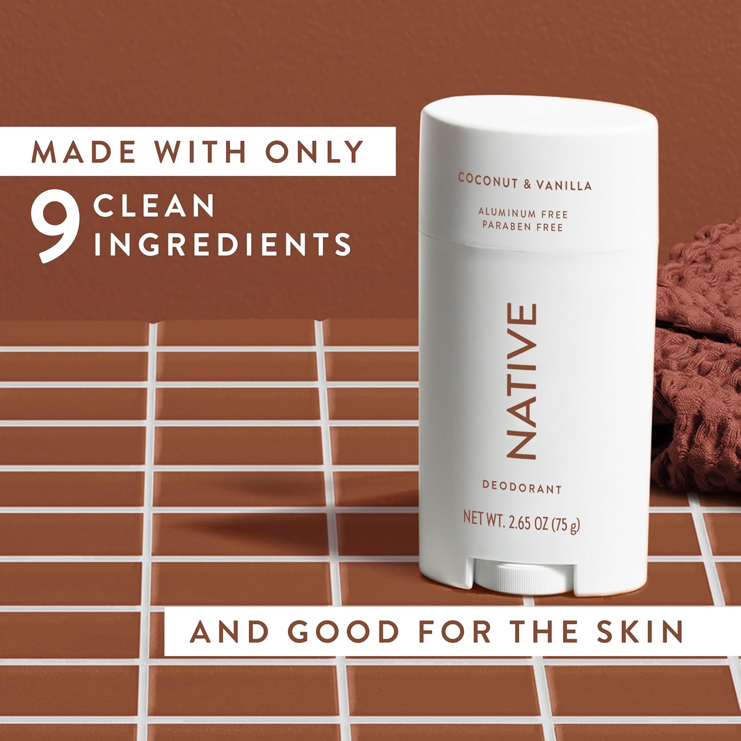 Native Deodorant Coconut & Vanilla Aluminum