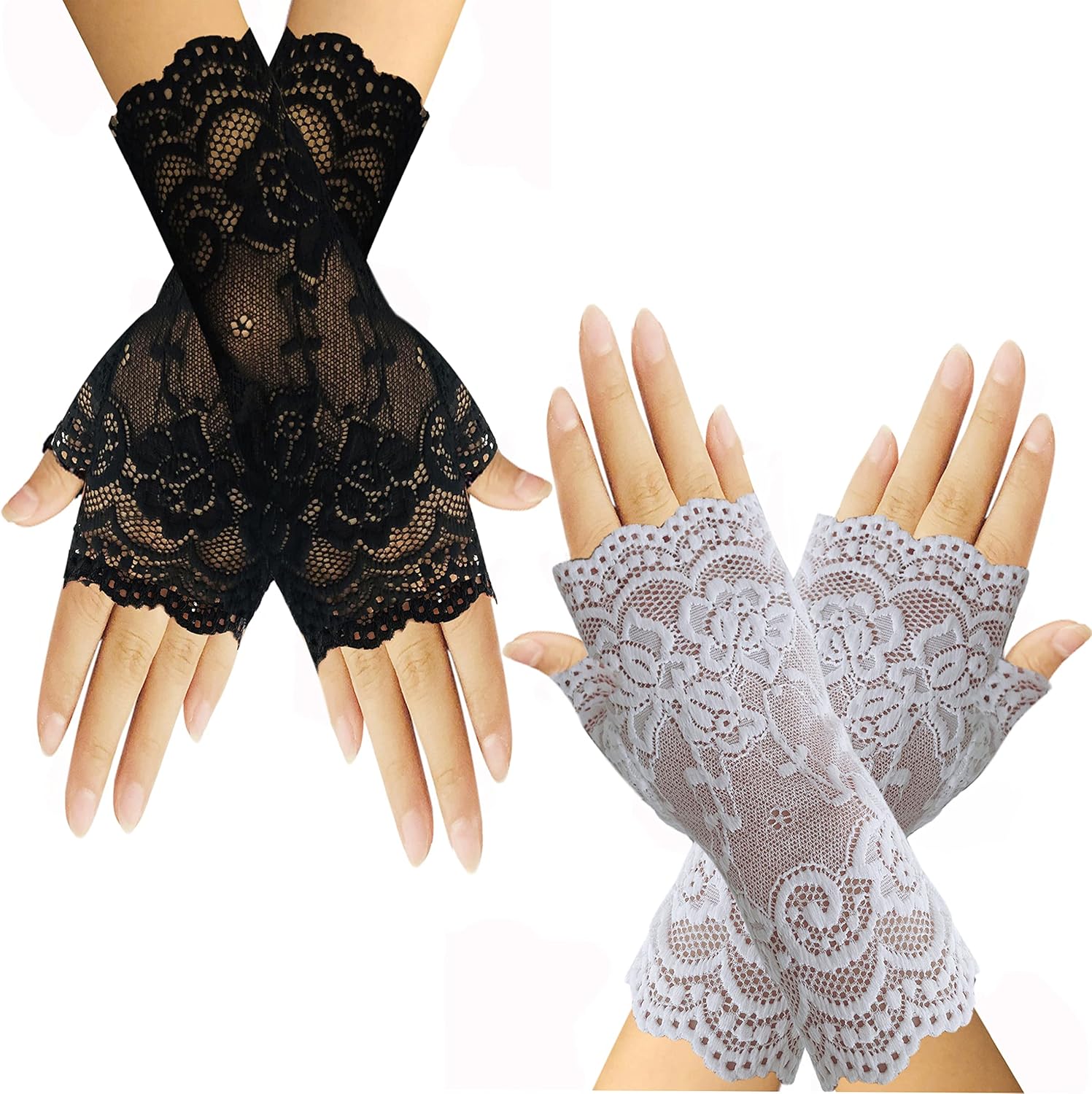 Monochef Women Short Lace Gloves