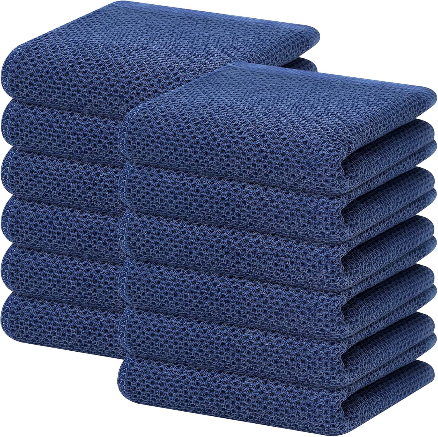 Homaxy 100% Cotton Waffle Dish Cloths