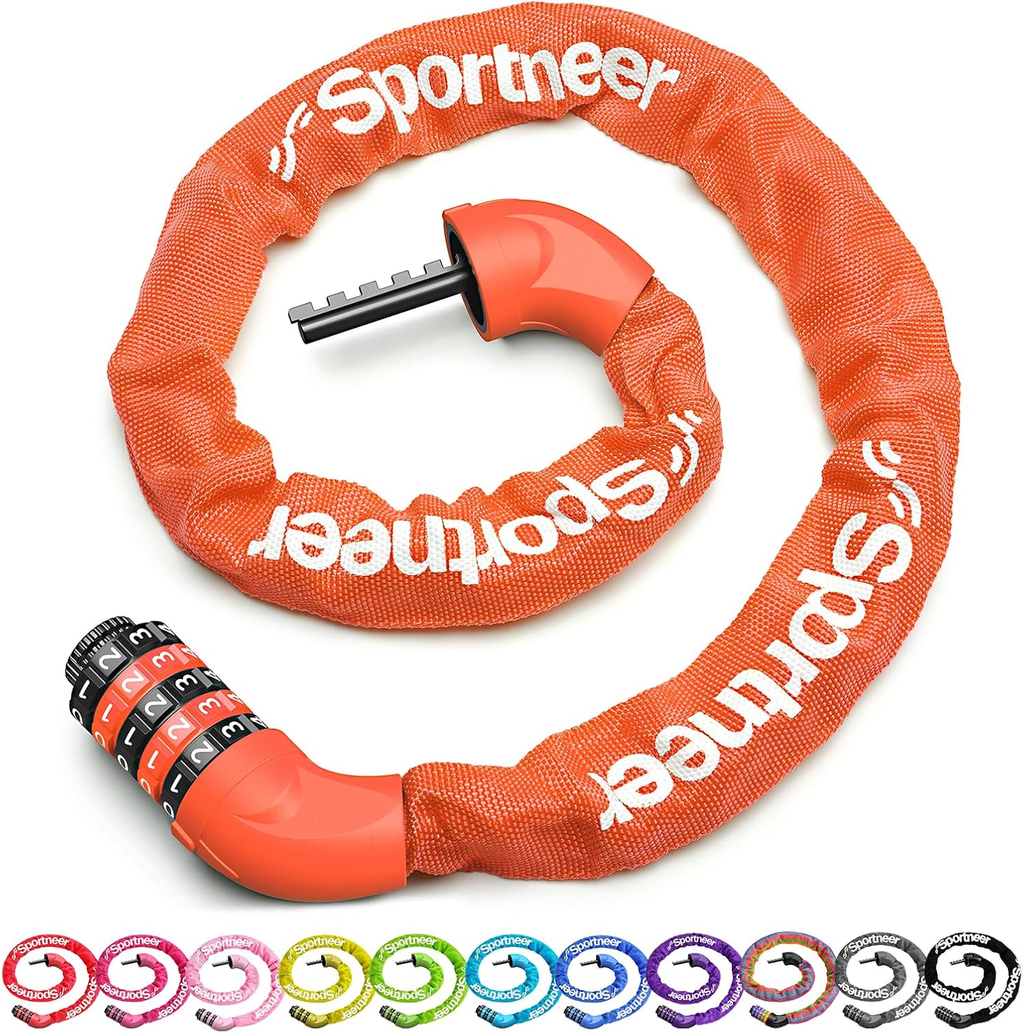 Sportneer Bike Lock 5-Digit Combination
