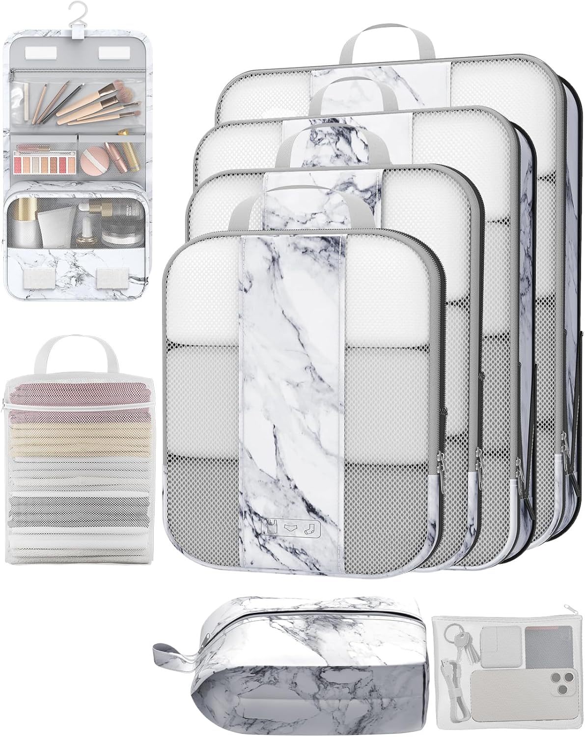 OlarHike 10 Compression Packing Cubes