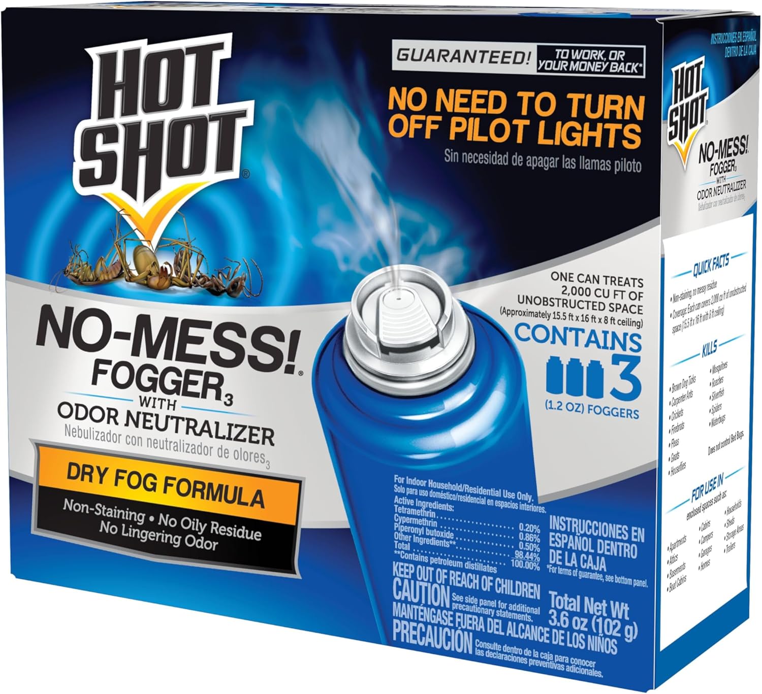 Hot Shot Fogger With Odor Neutralizer