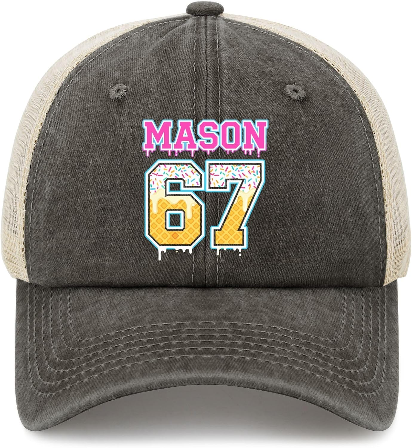 Casual Beach Trucker Cap for Son