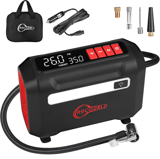 R8 Portable Tire Inflator Air Compressor