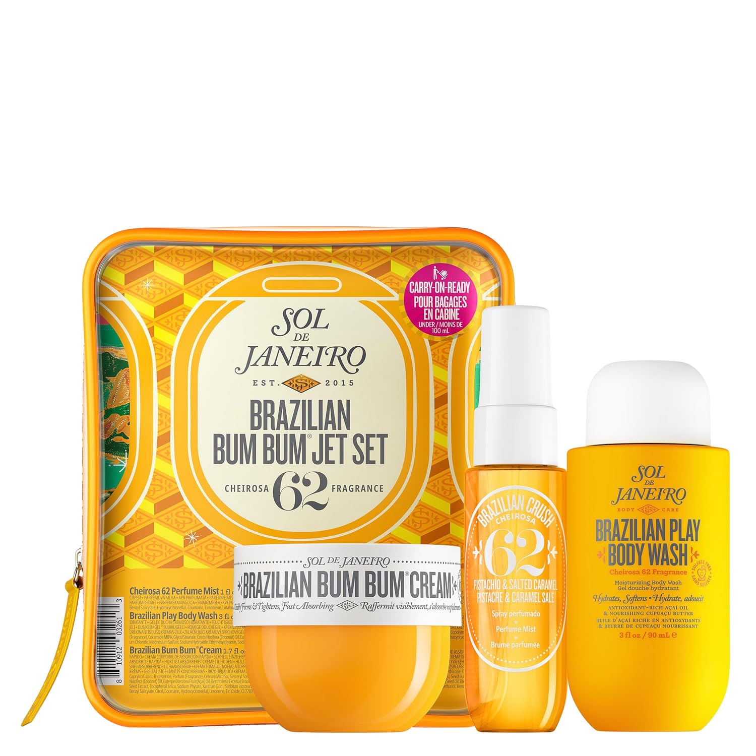 SOL DE JANEIRO Jet Set Travel Shower Kit