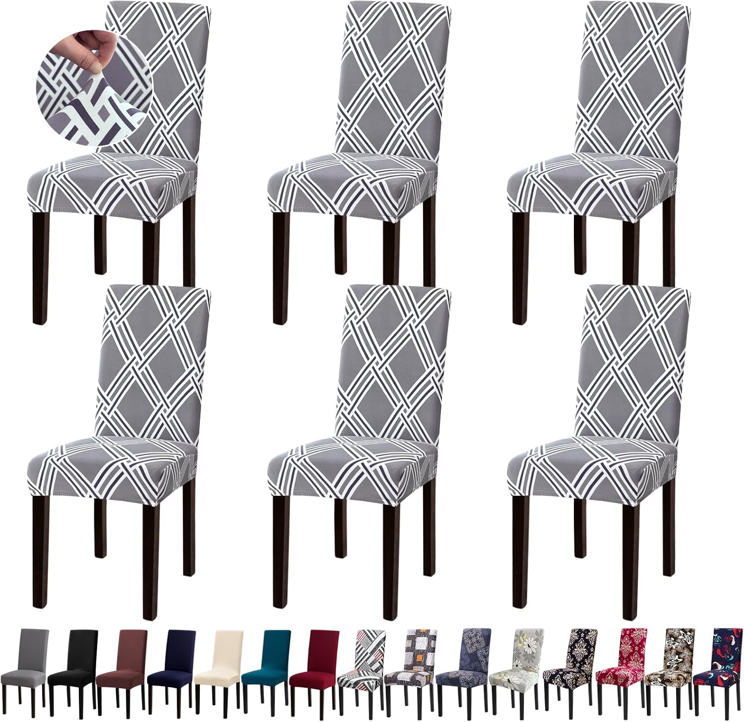 Chair Covers Stretch Kitchen Dining Room