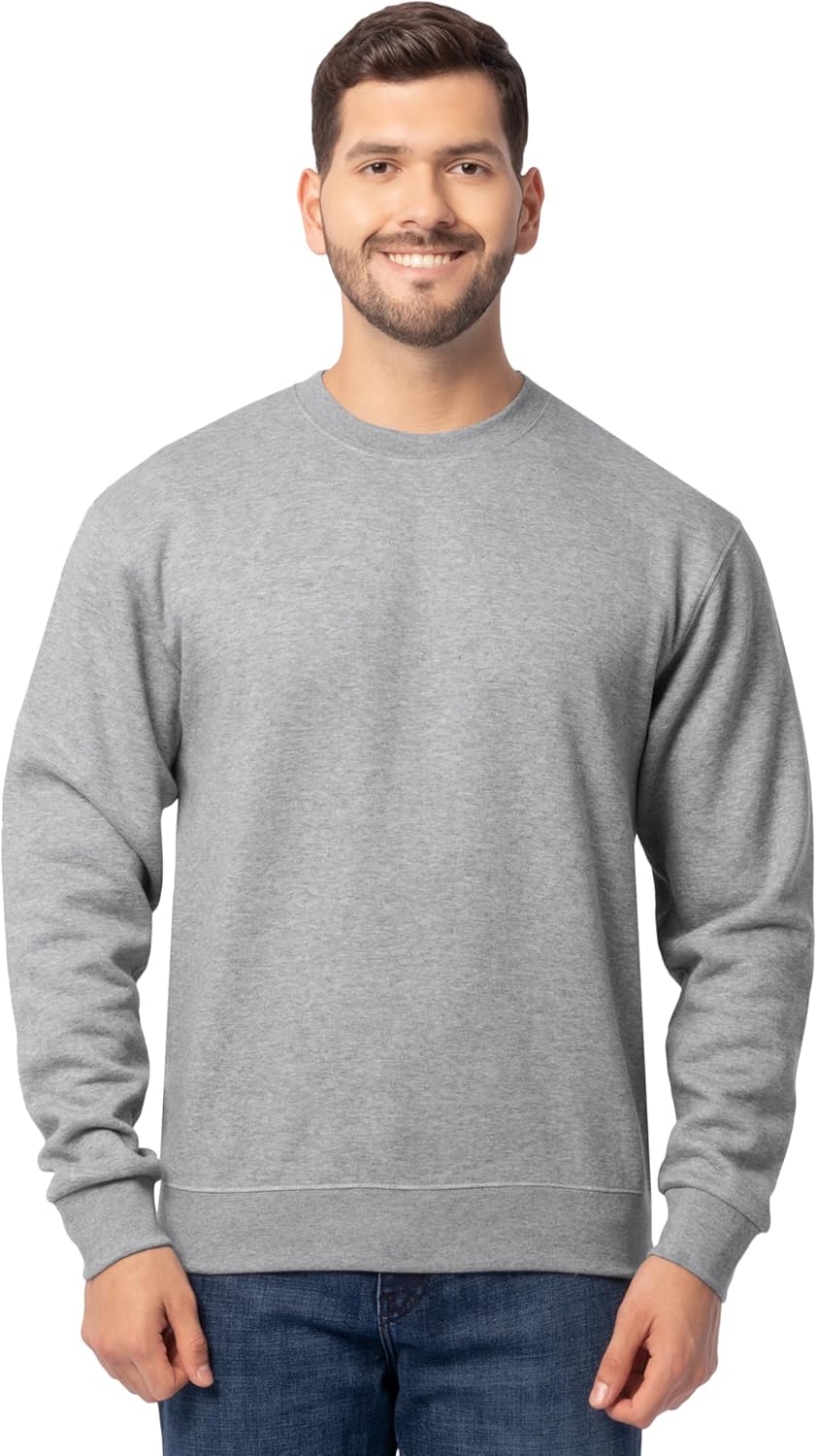 Fruit of the Loom Men's Eversoft Fleece Crewneck Sweatshirts