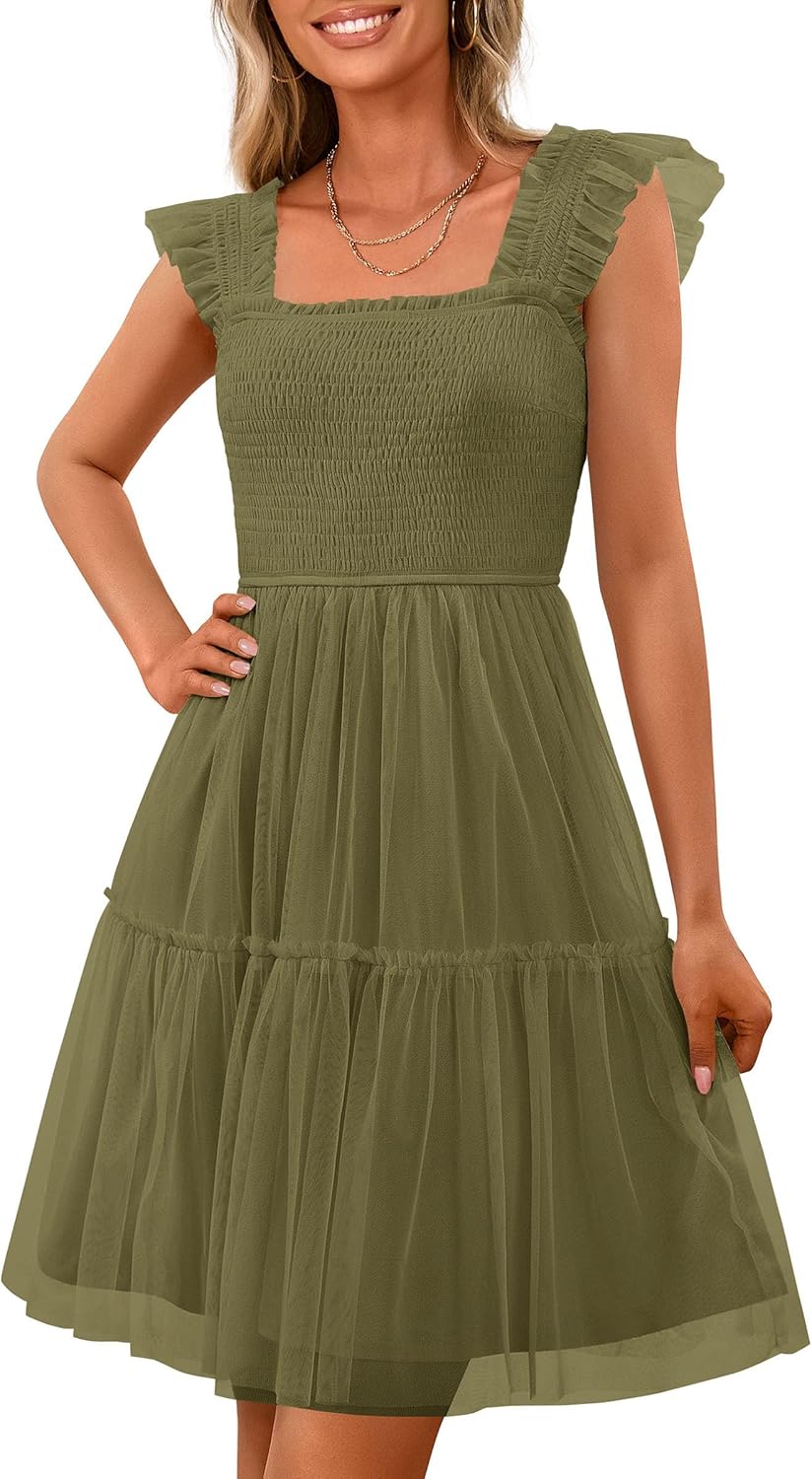 PRETTYGARDEN Women’s 2025 Summer Mini Dress