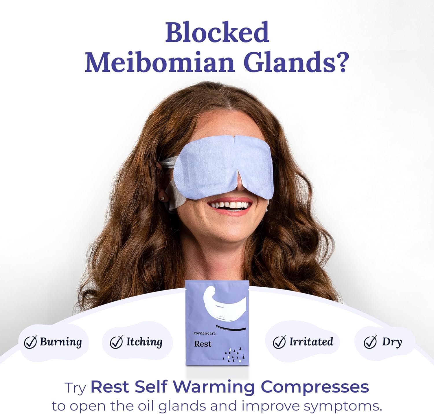 Rest Self-Heating Eye Mask, Dry Eye Relief