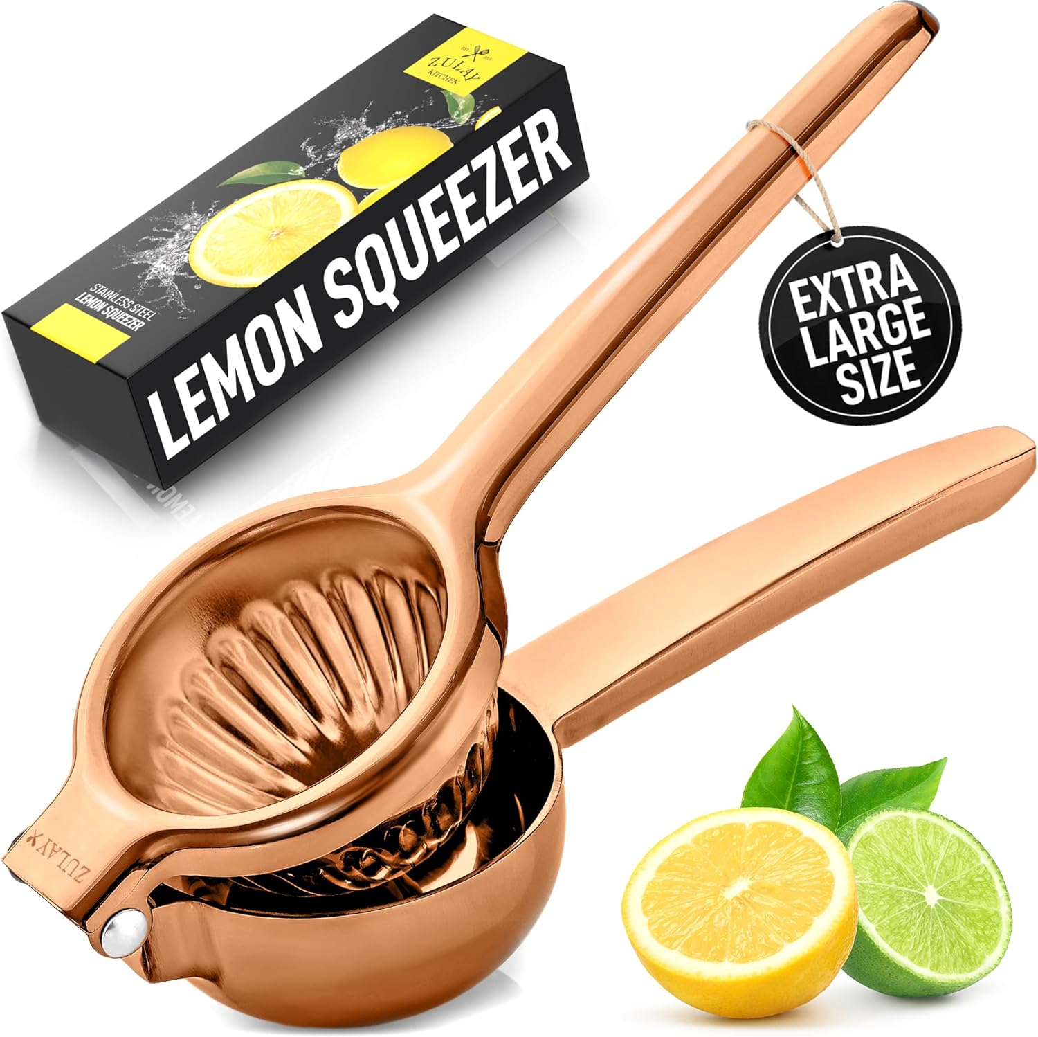 Zulay Kitchen Extra Large Lemon Squeezer