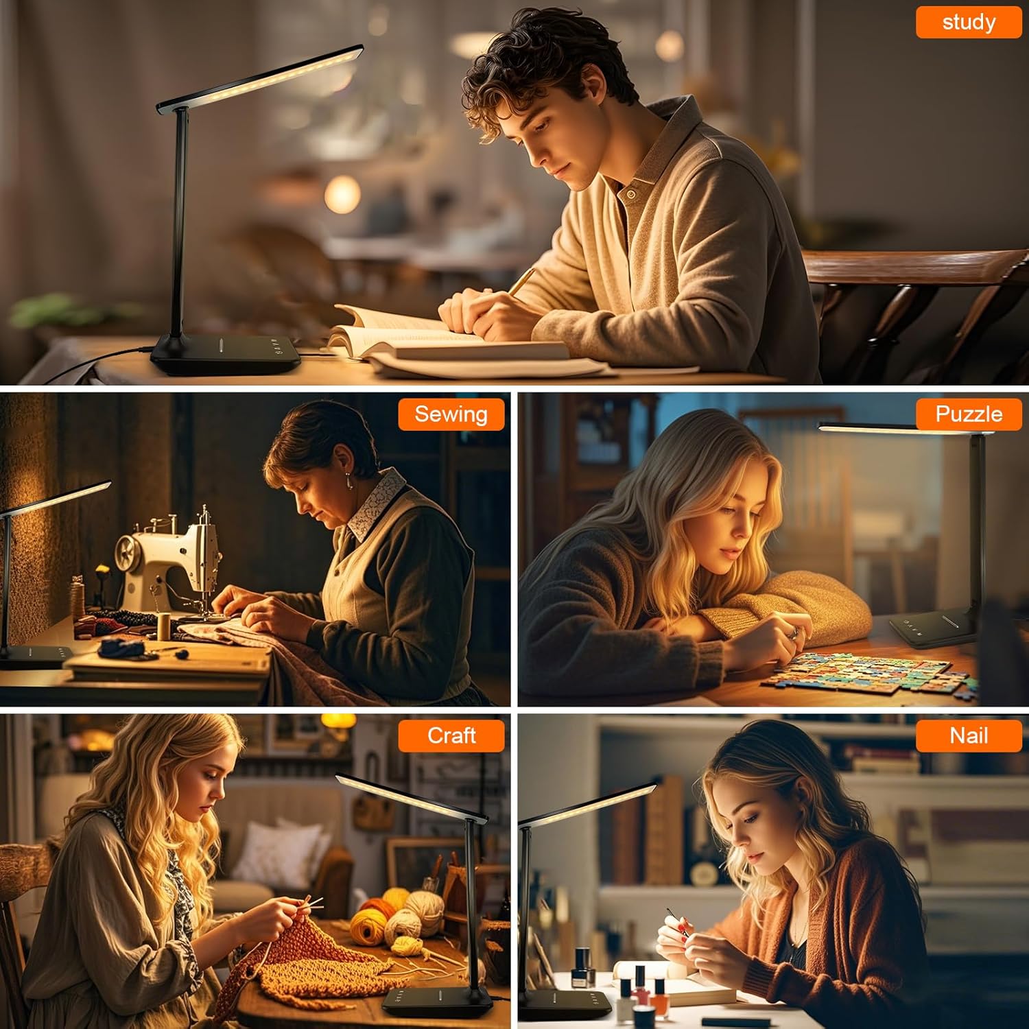 Shinelife LED Desk Lamp for Office Home