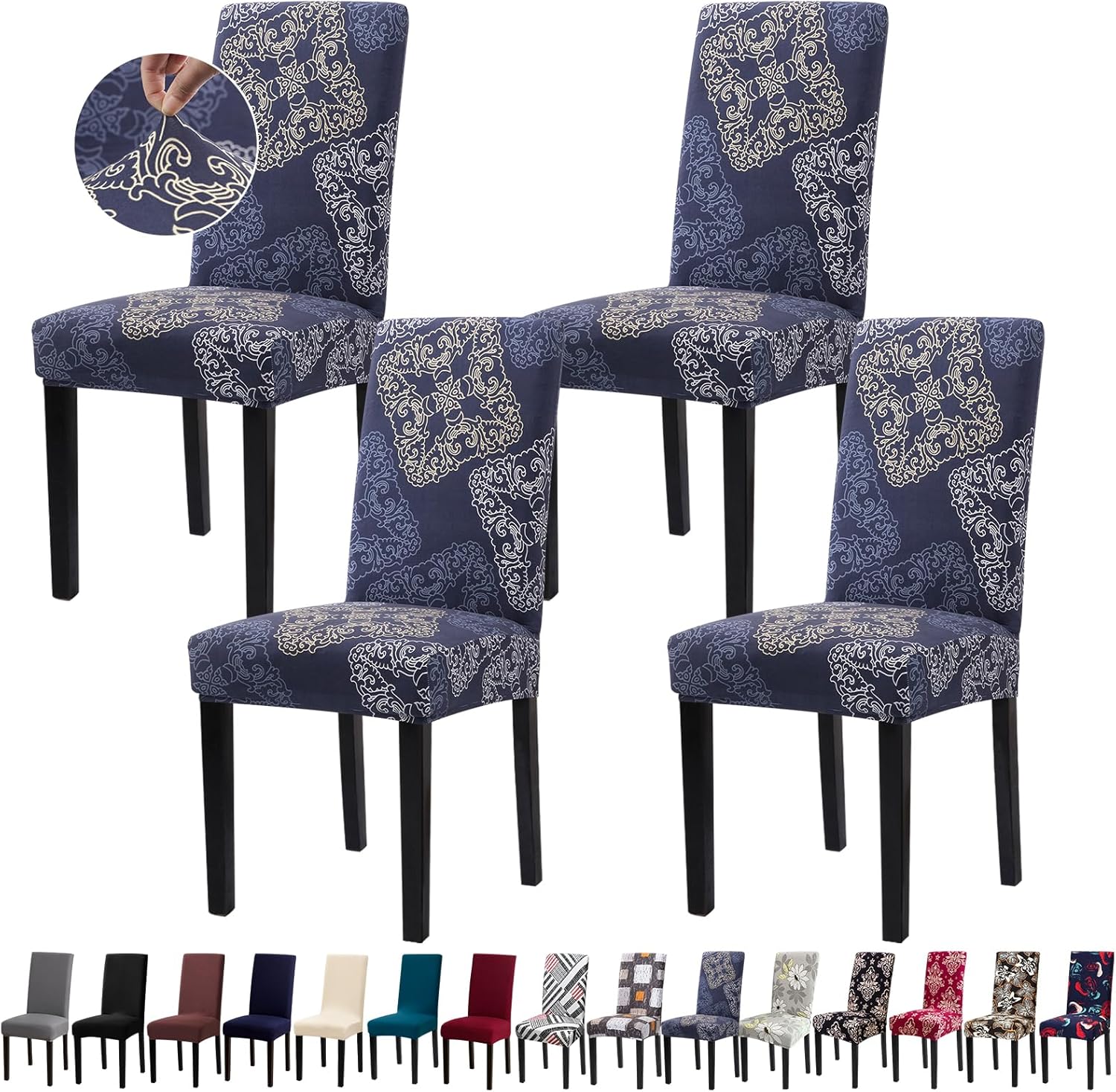 Chair Covers Stretch Kitchen Dining Room