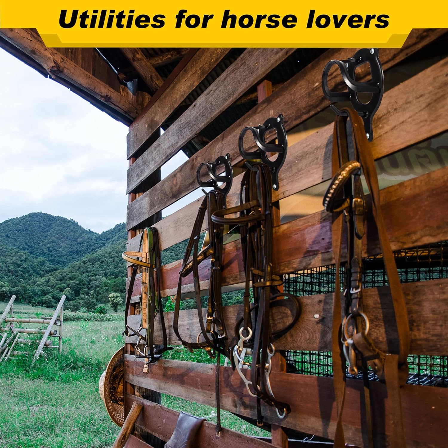 Horse Bridle Rack Bridle Bracket Bridle Hooks Horse