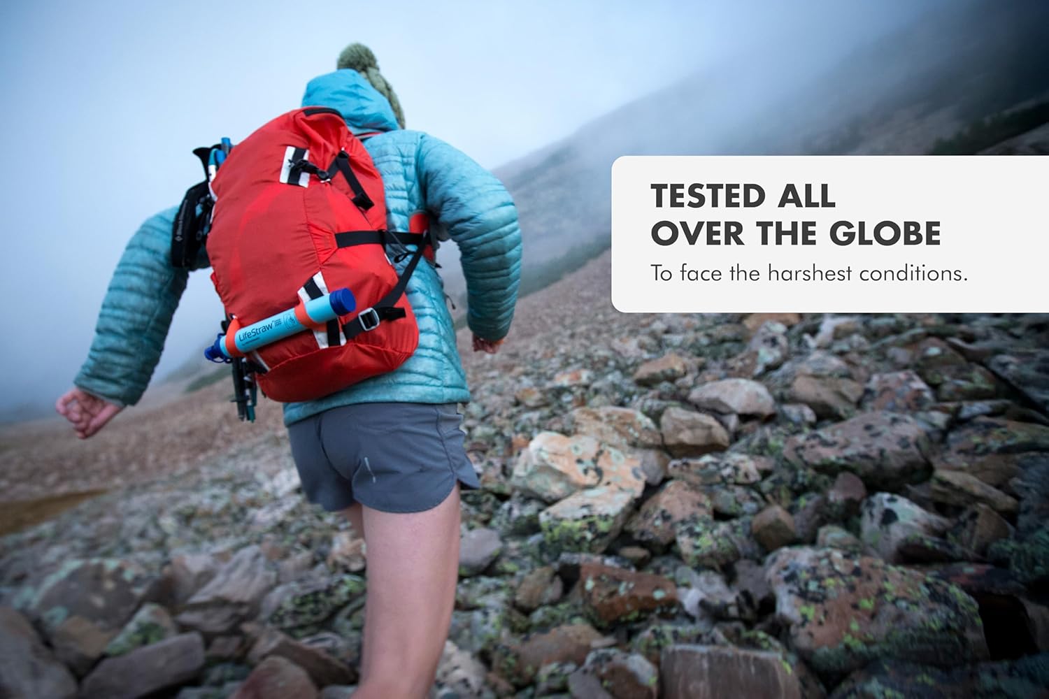 LifeStraw Personal Water Filter for Hiking