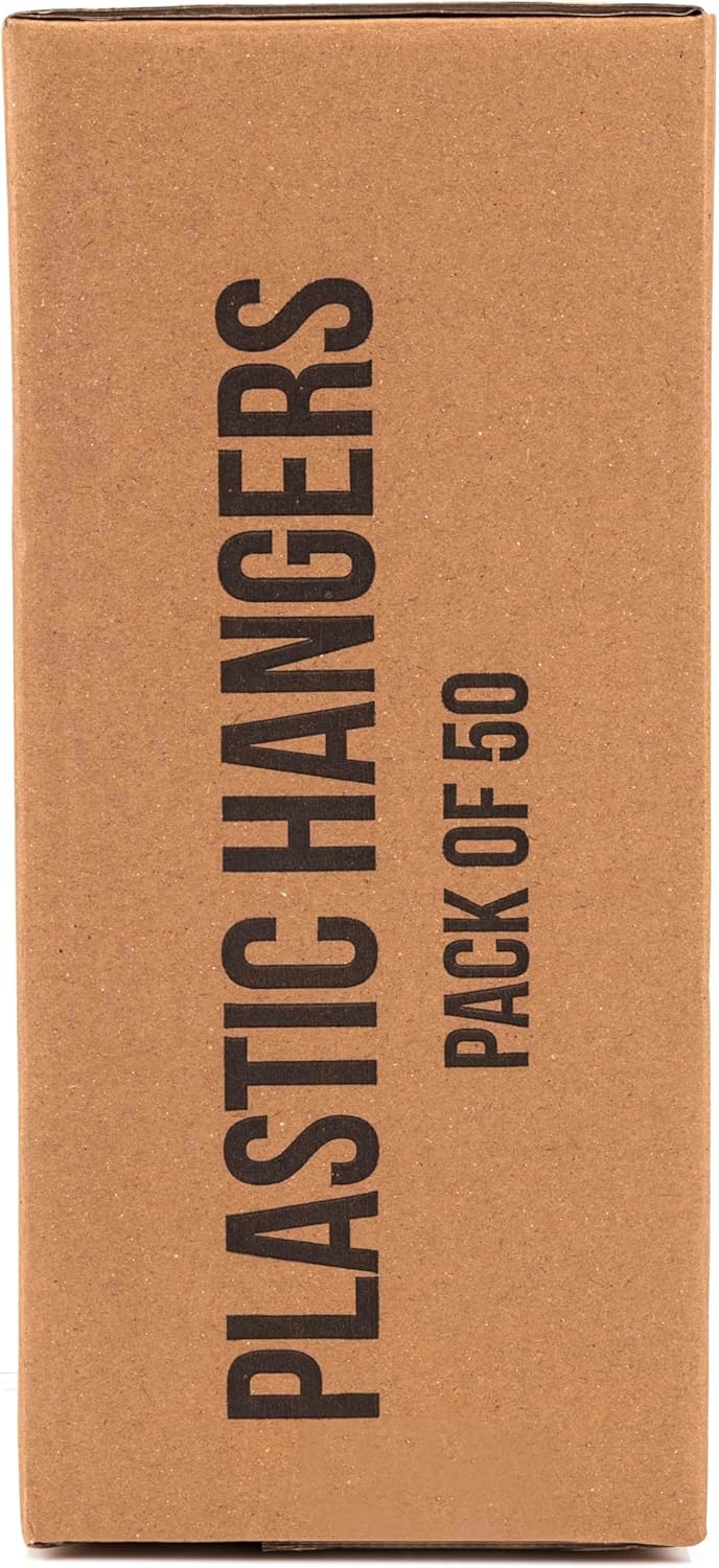 Utopia Home Plastic Hangers Space Saving Clothes Hanger