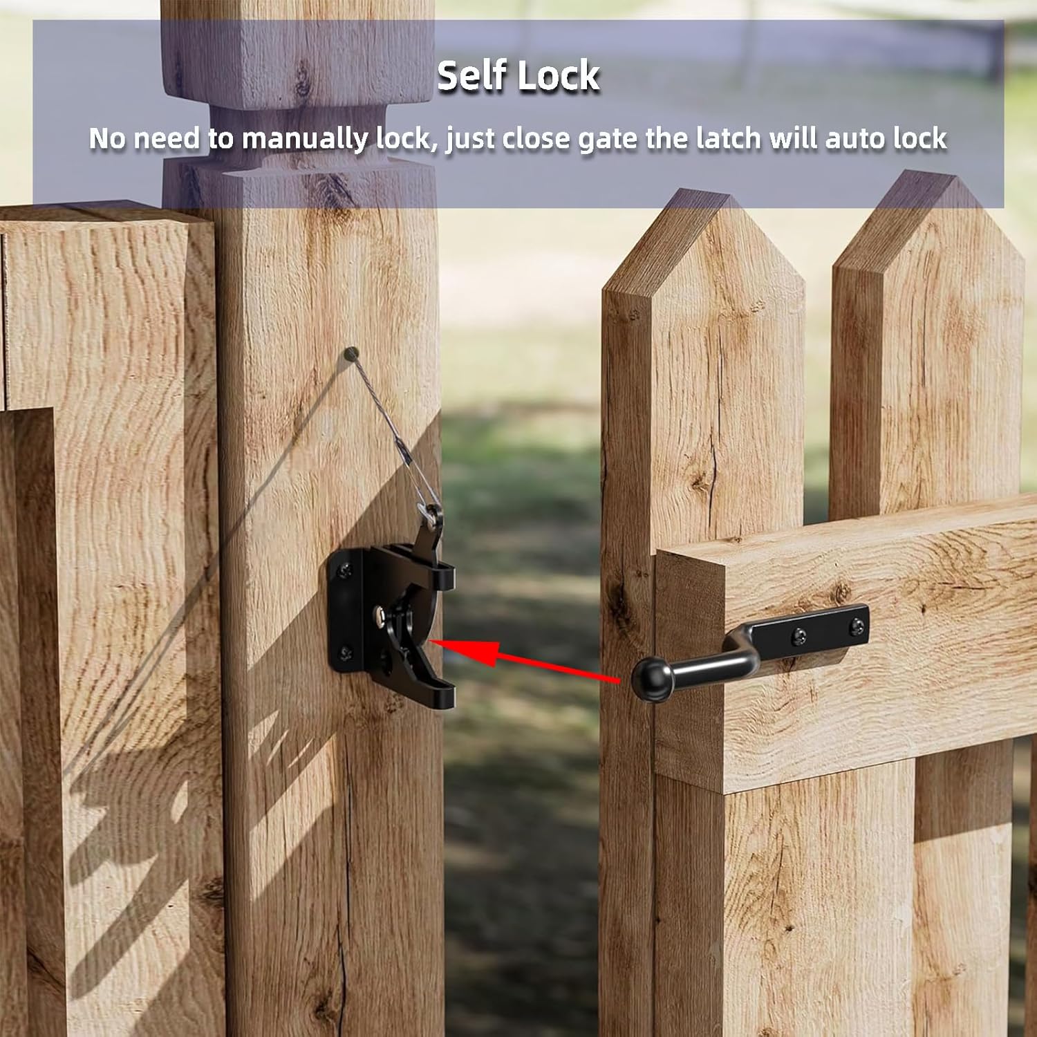 Fence Gate Kit Gate Hardware 2 Set Anti Sag Gate Kit