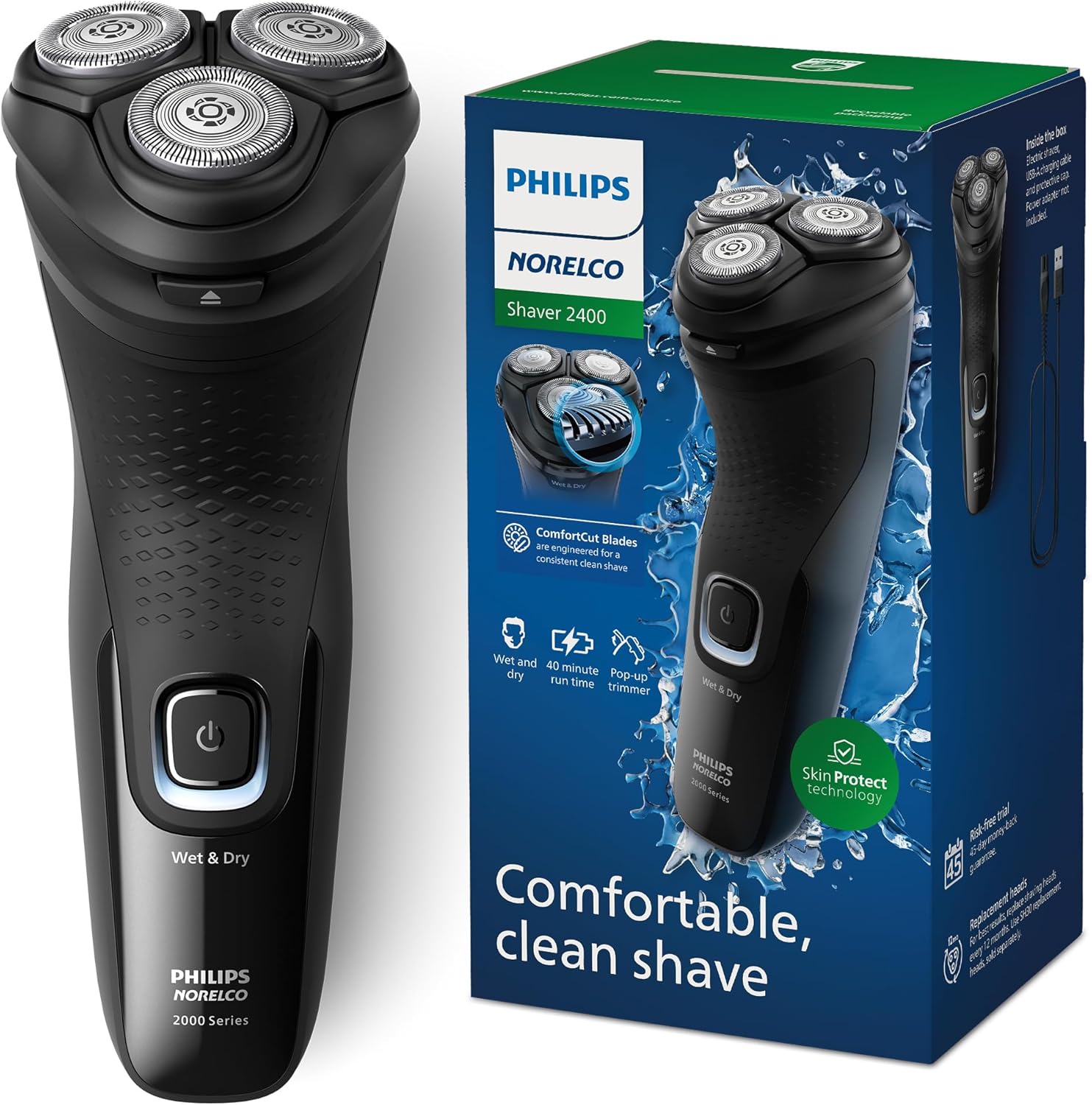 Philips Norelco 2400 Wet & Dry Electric Shaver