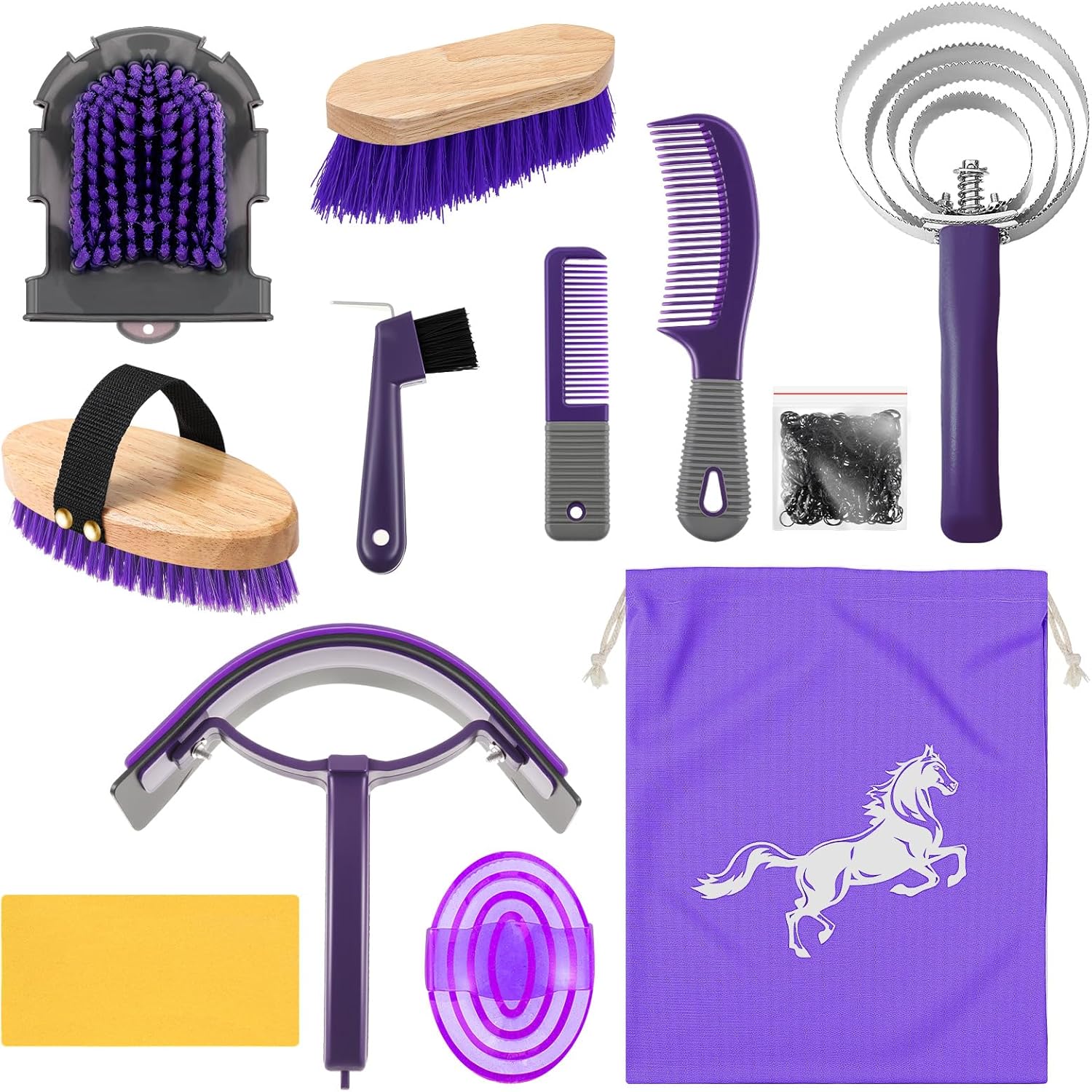 Abbylike Horse Grooming Kit Racing Festival