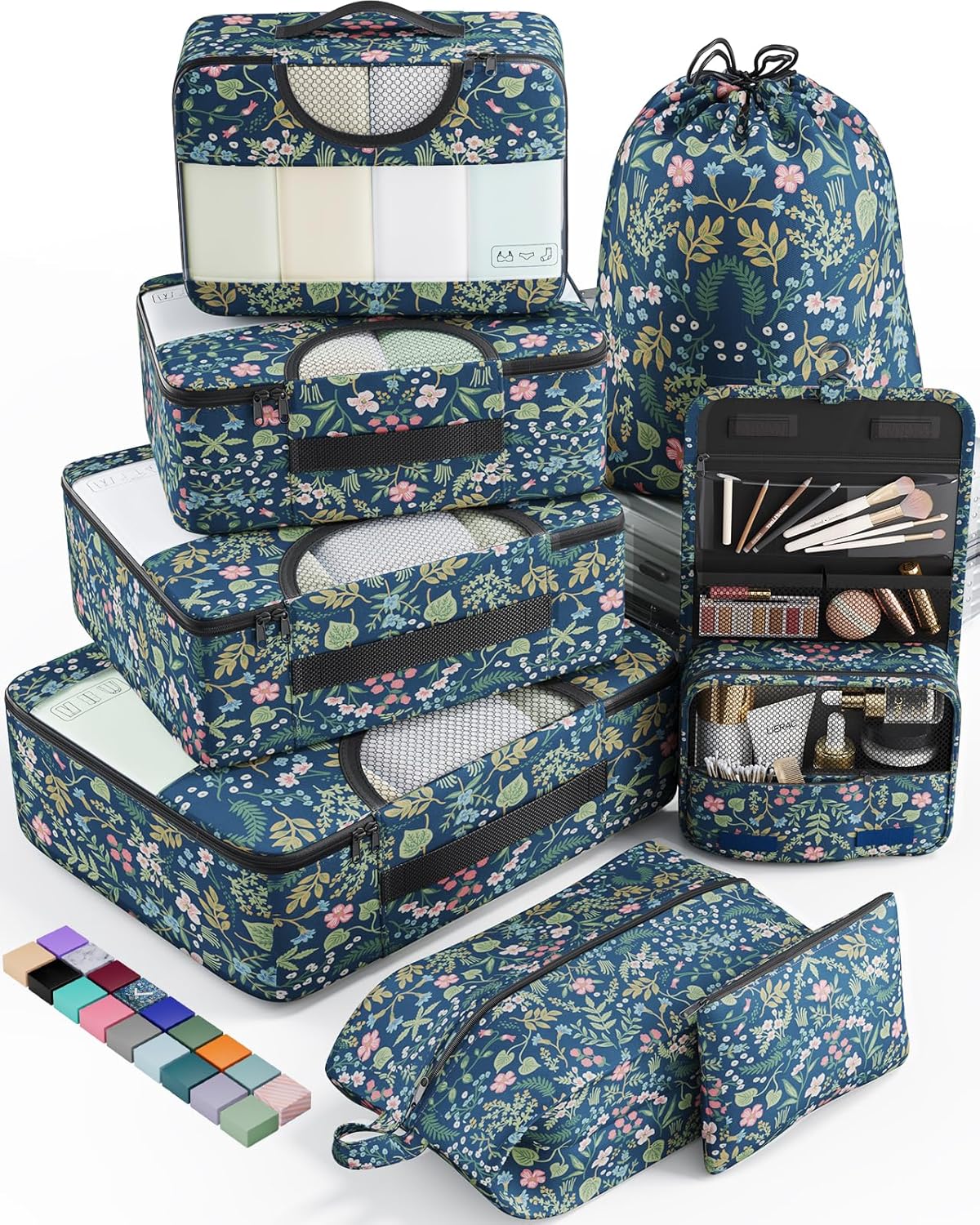 Veken Packing Cubes Set, Travel Luggage Organizers