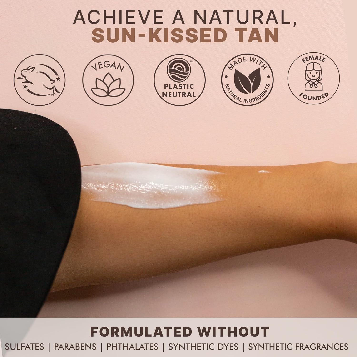 Beauty by Earth Self Tanner Lotion, Natural Glow